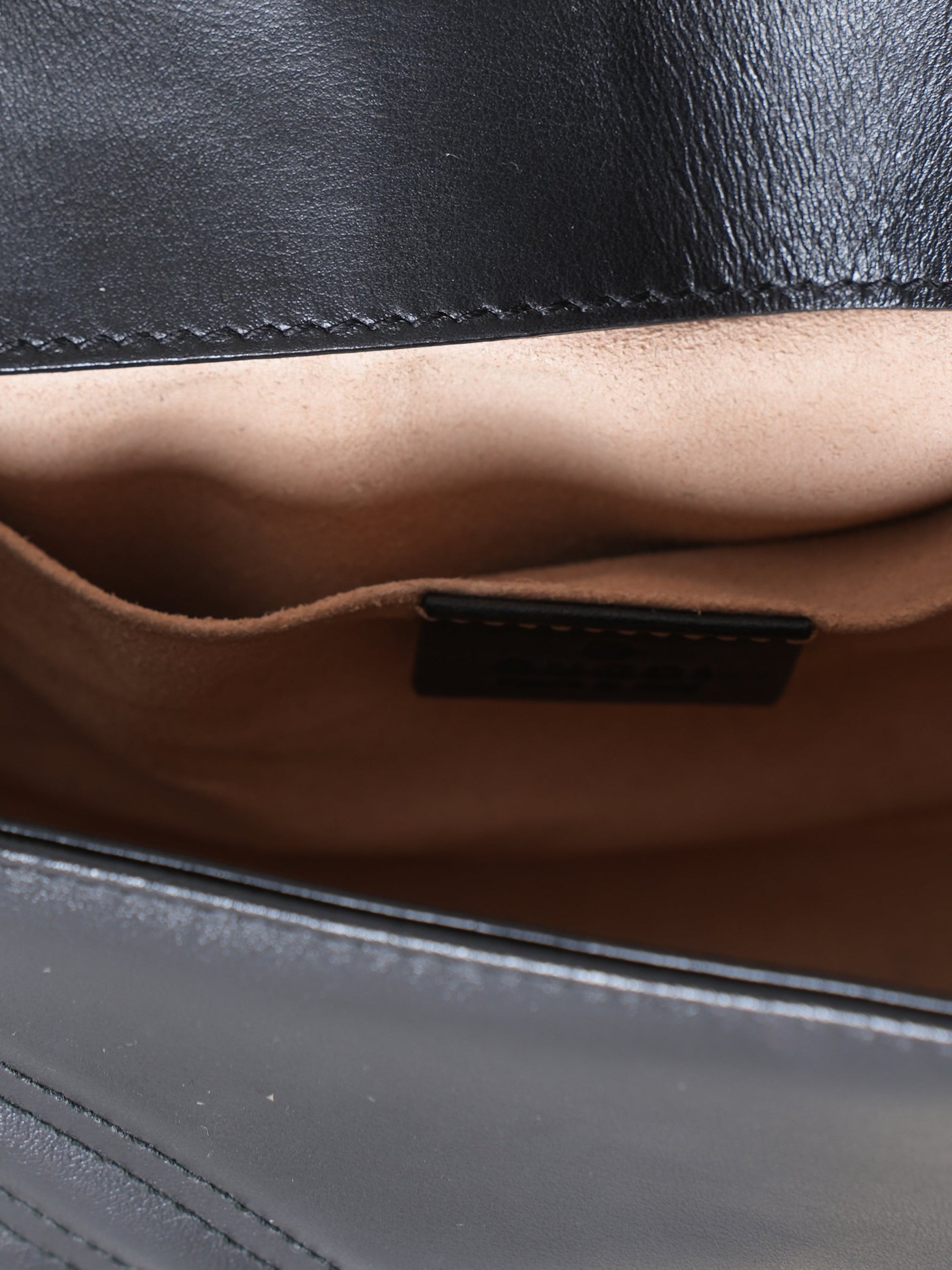 Gucci Lou Chain Leather Crossbody