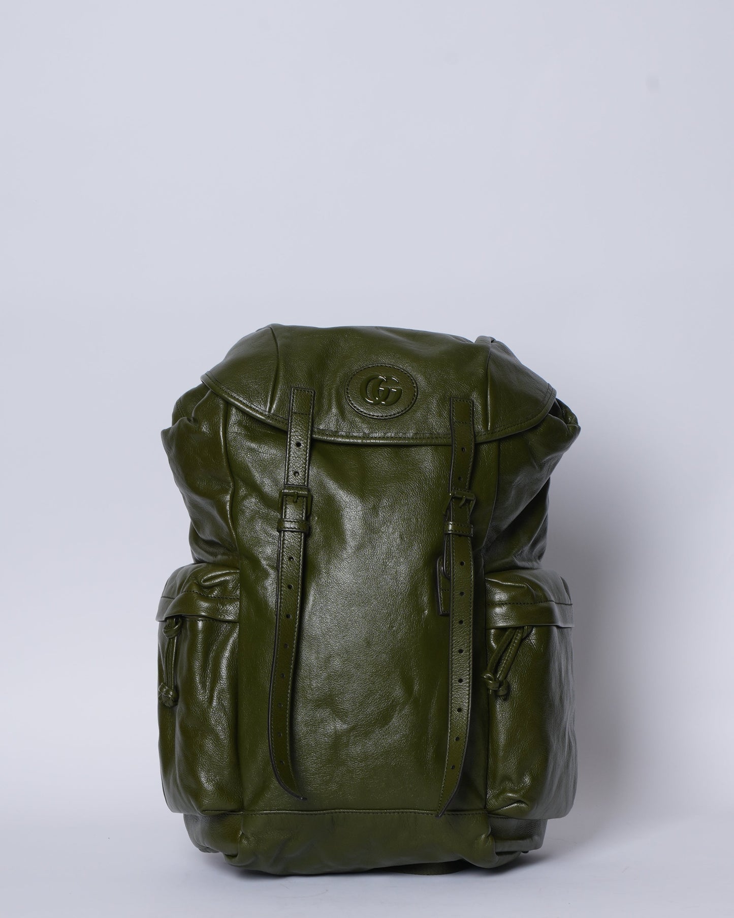 Gucci Lou Leather Backpack