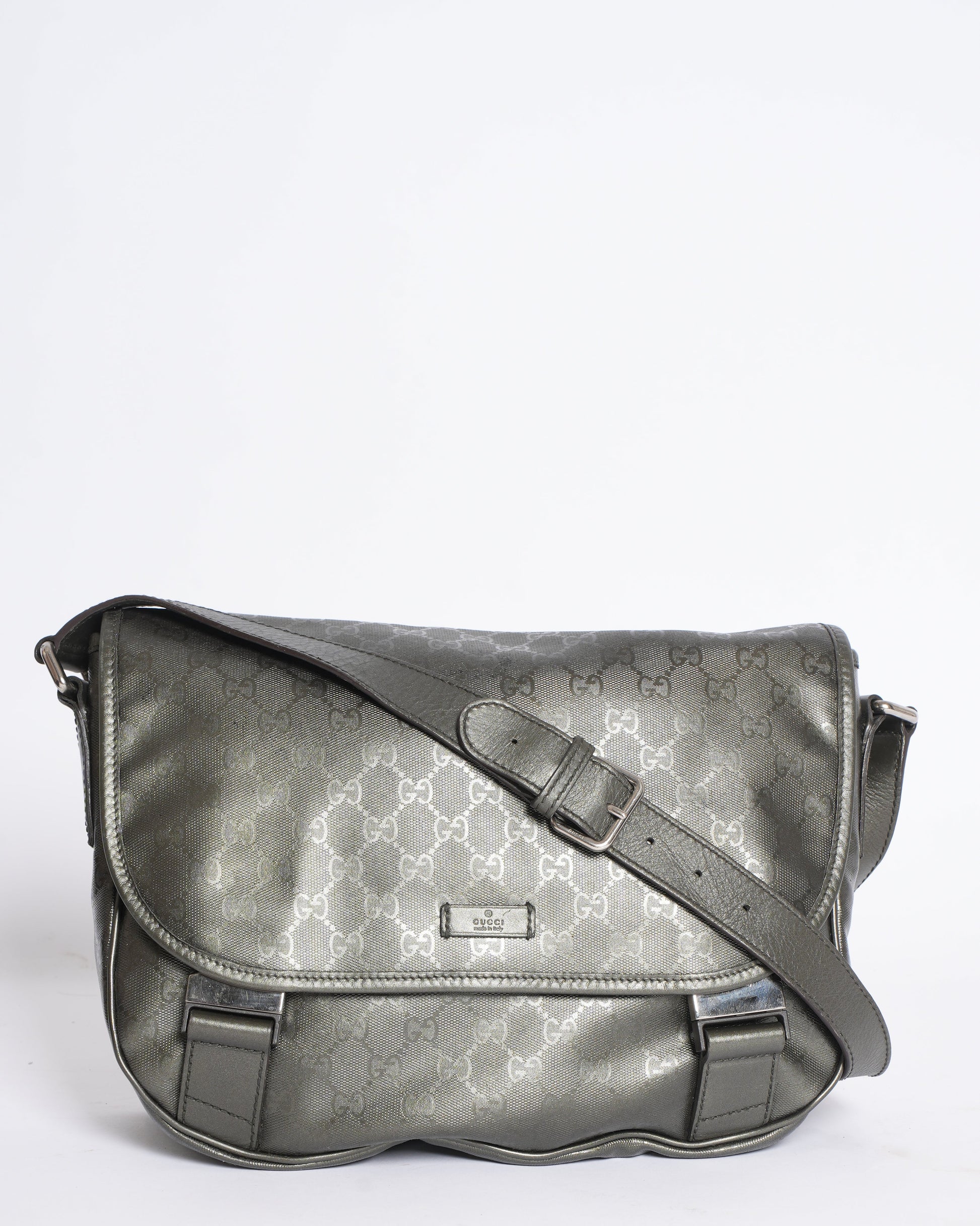 Gucci Leather Canvas Crossbody