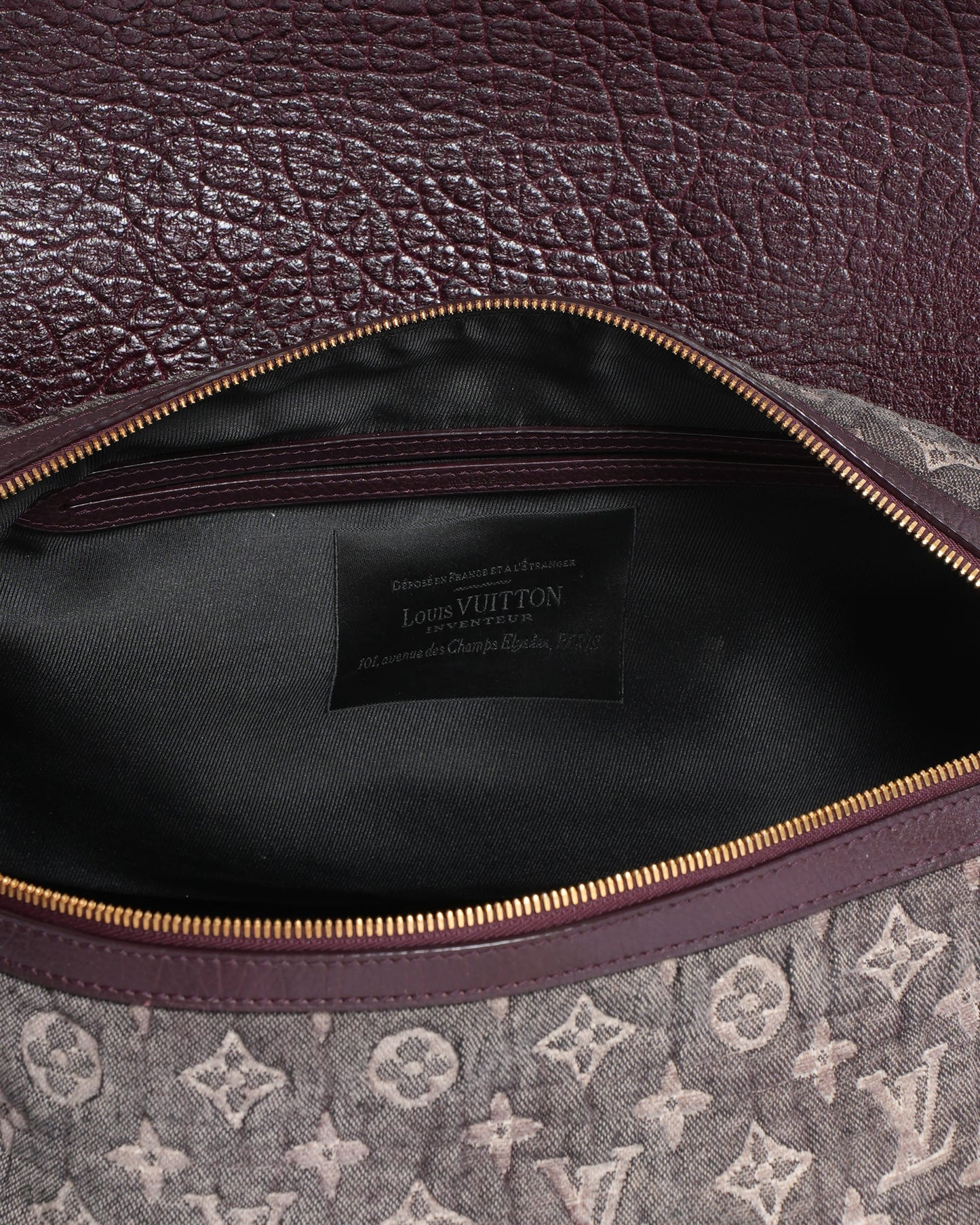 Louis Vuitton Limited Edition Grey Monogram Volupté Bag