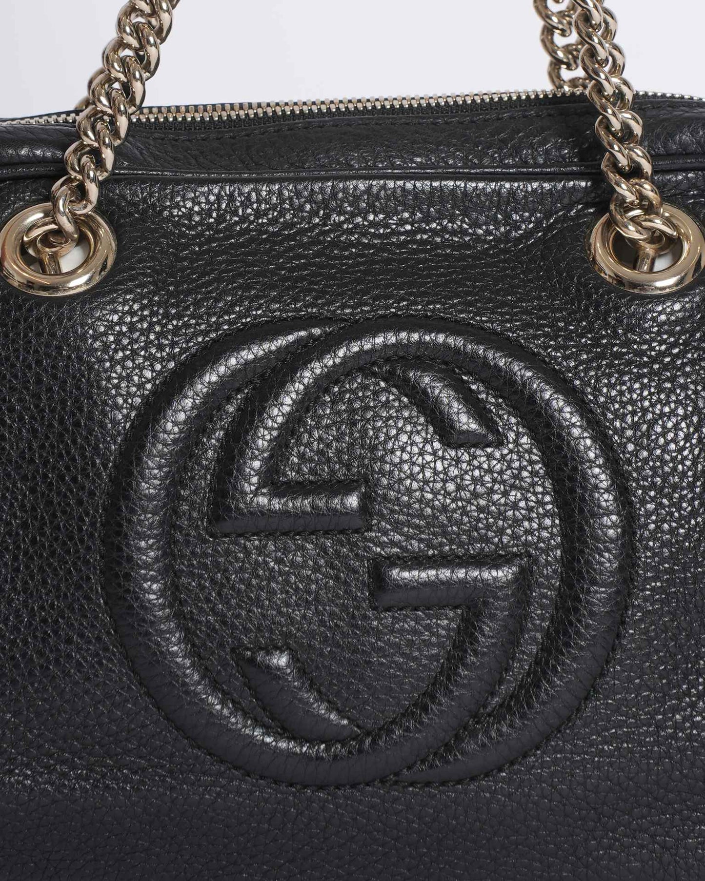 Gucci Chain Leather Shoulder Bag