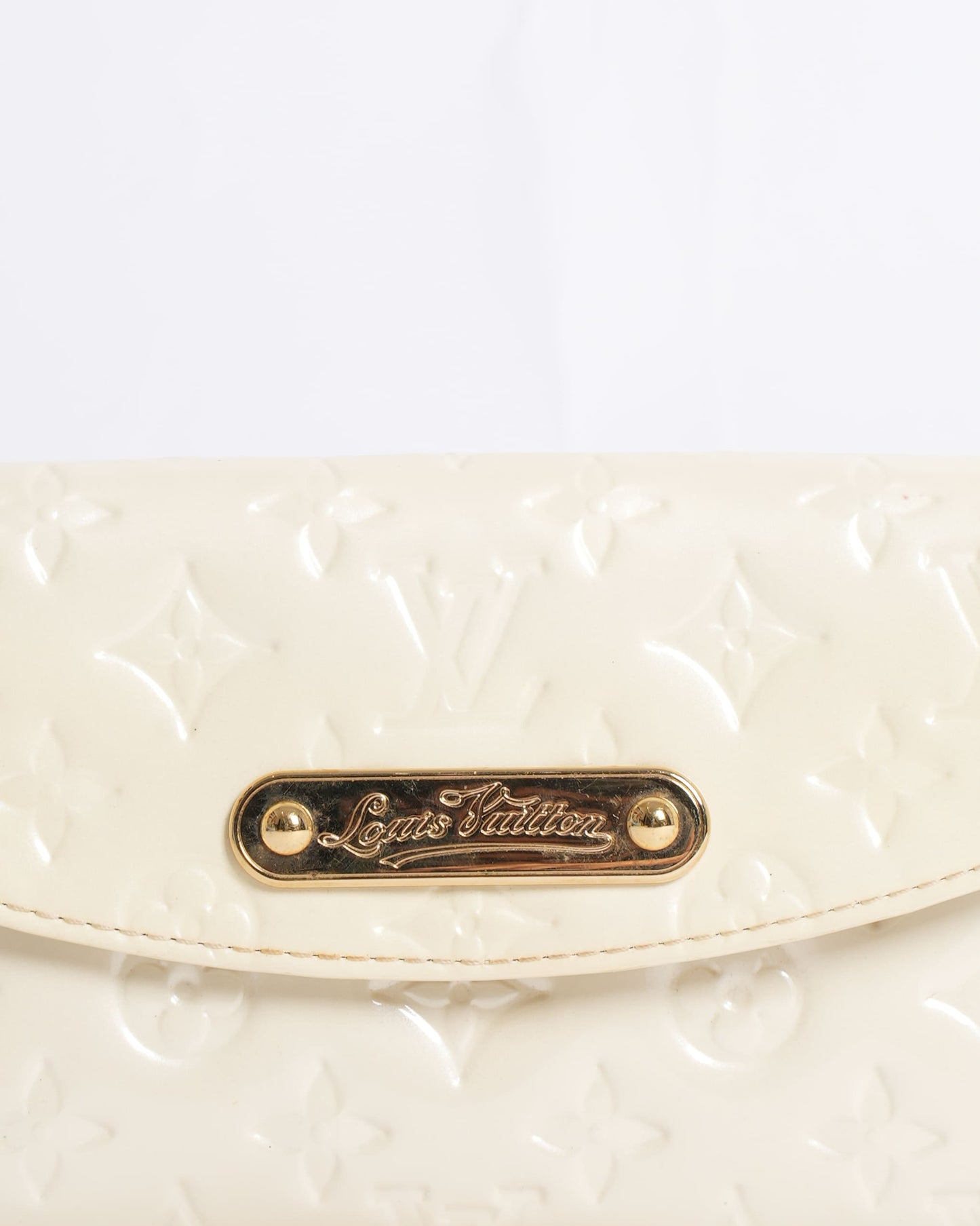 Louis vuitton sunset boulevard patent leather Clutch bag