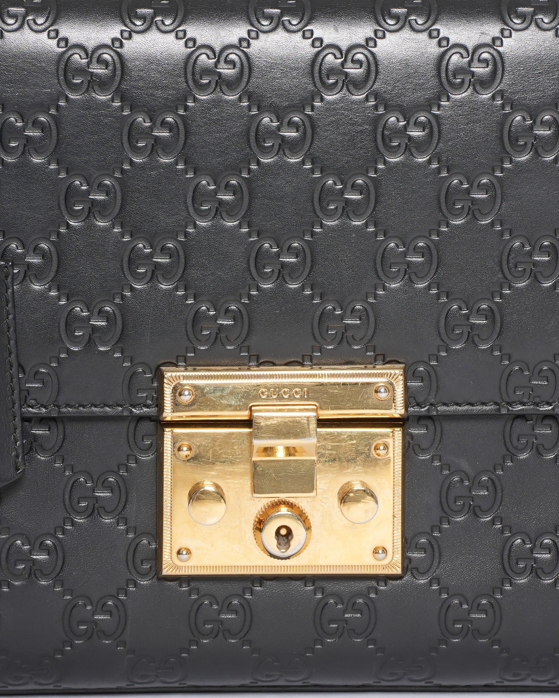 Gucci Chain Leather Crossbody