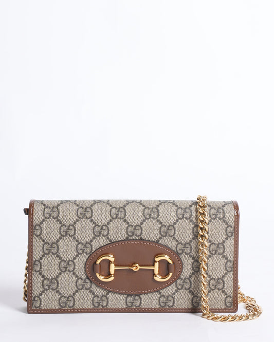 Gucci Chain Leather Crossbody