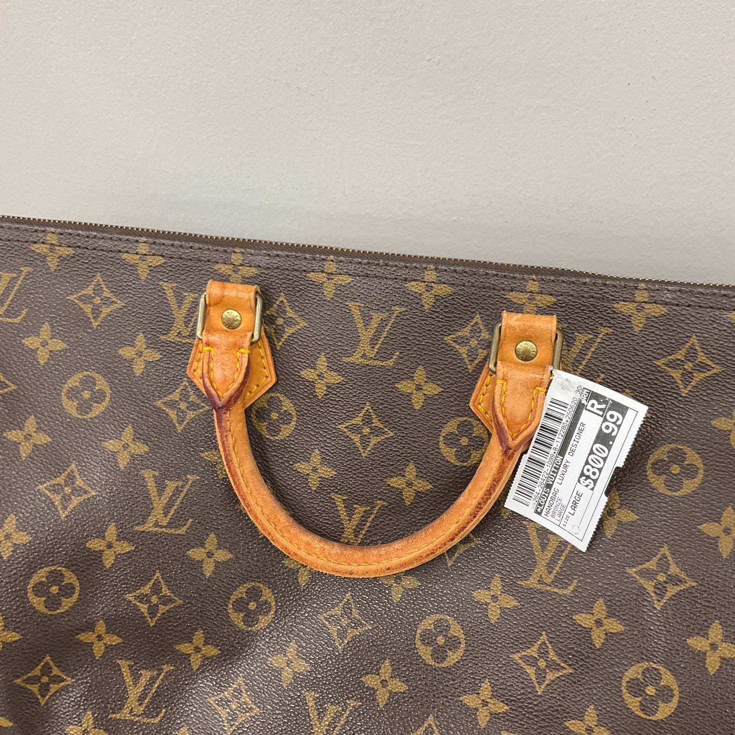 1982  Speedy 40 By Louis Vuitton In Brown Monogram, Size: 40