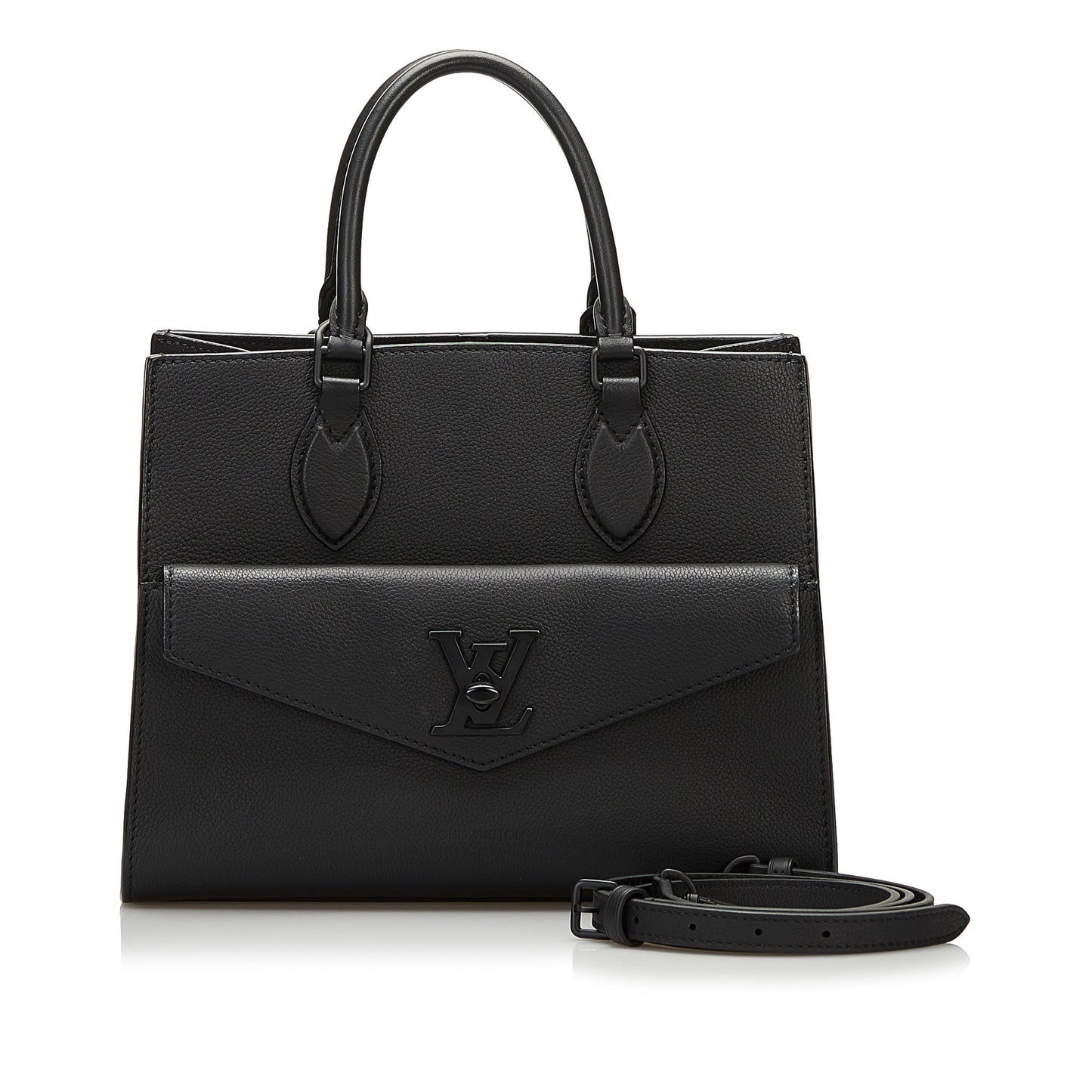 Louis Vuitton Lockme PM Black Calfskin