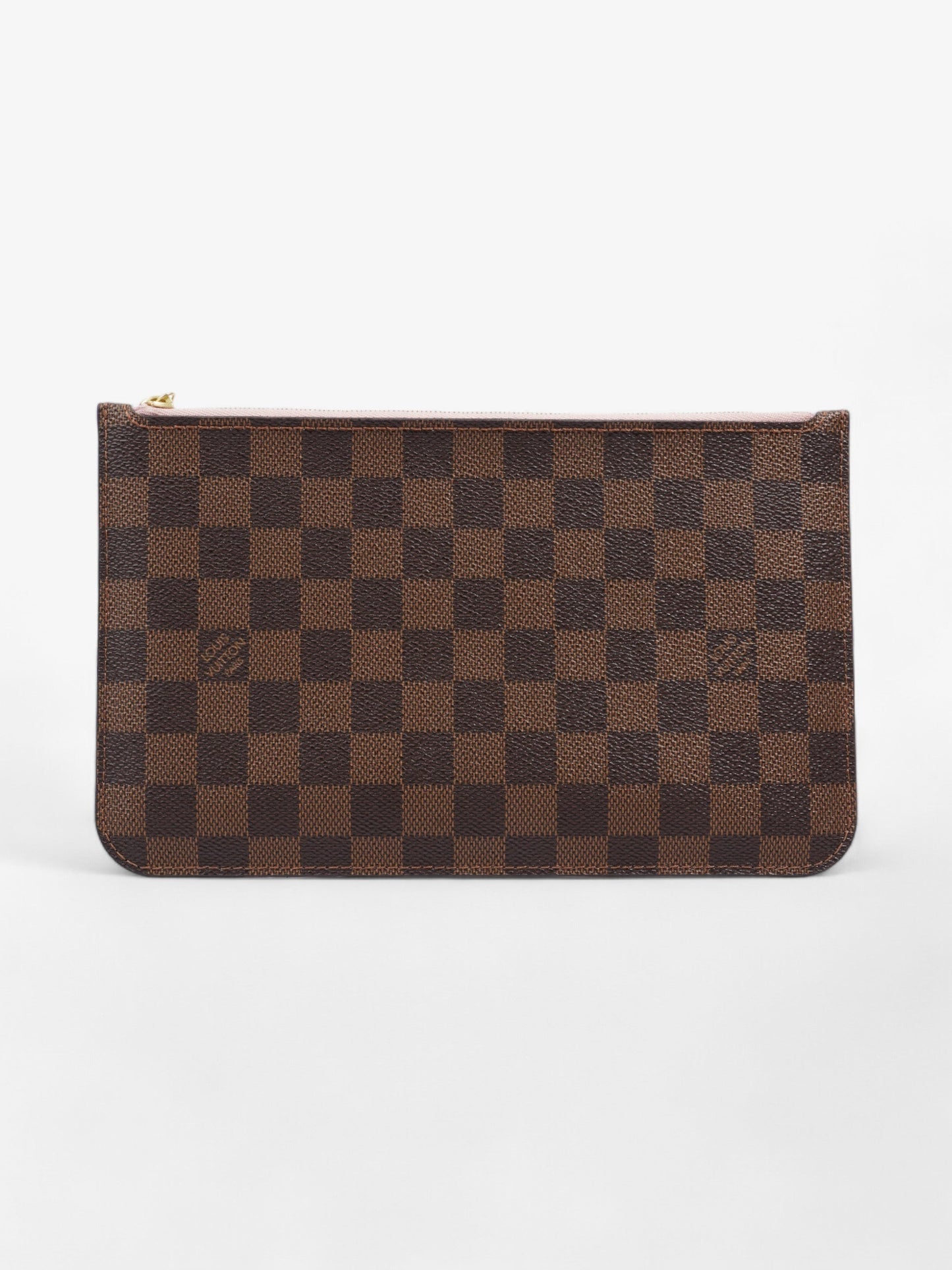 Louis Vuitton Neverful Pochette Damier Ebene Coated Canvas