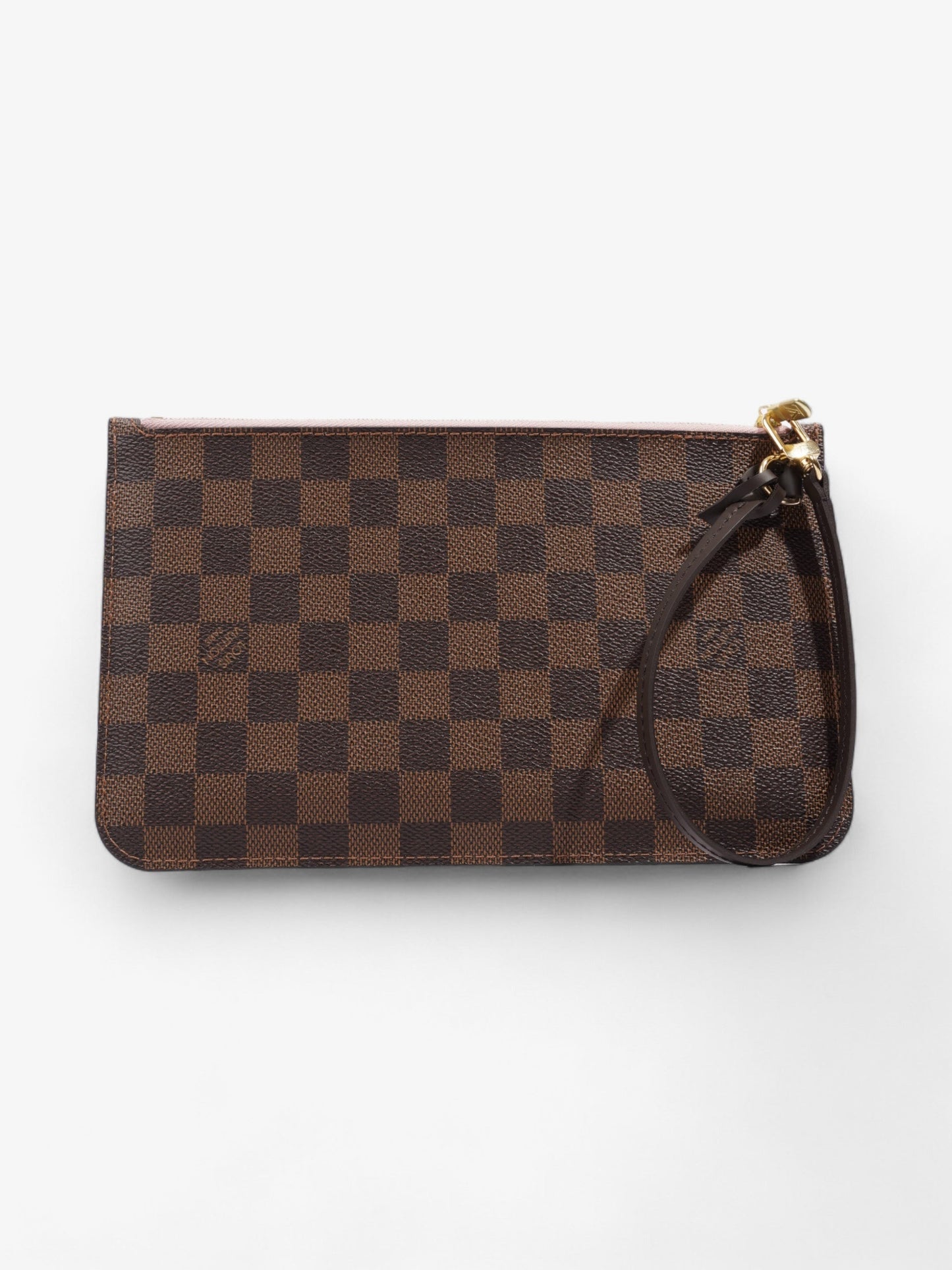 Louis Vuitton Neverful Pochette Damier Ebene Coated Canvas
