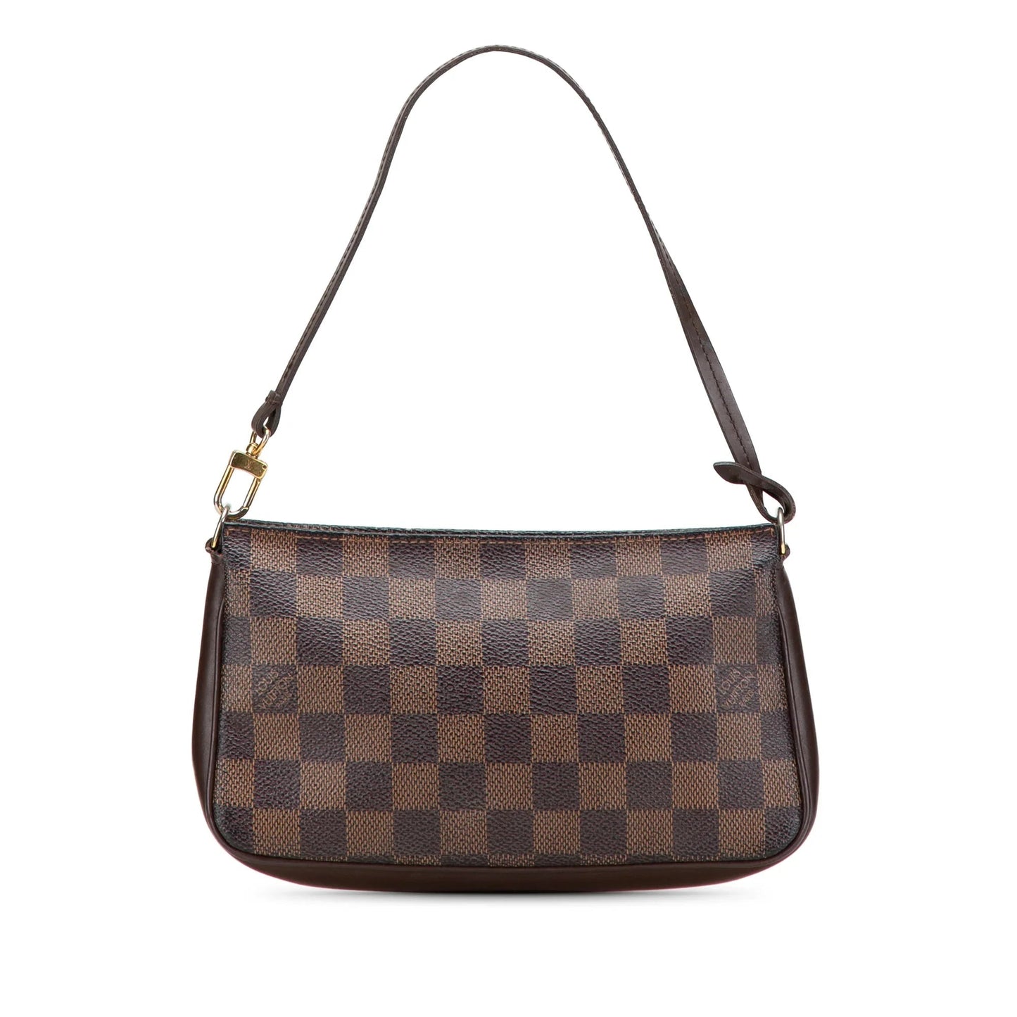 Brown Louis Vuitton Damier Ebene Navona Shoulder Bag