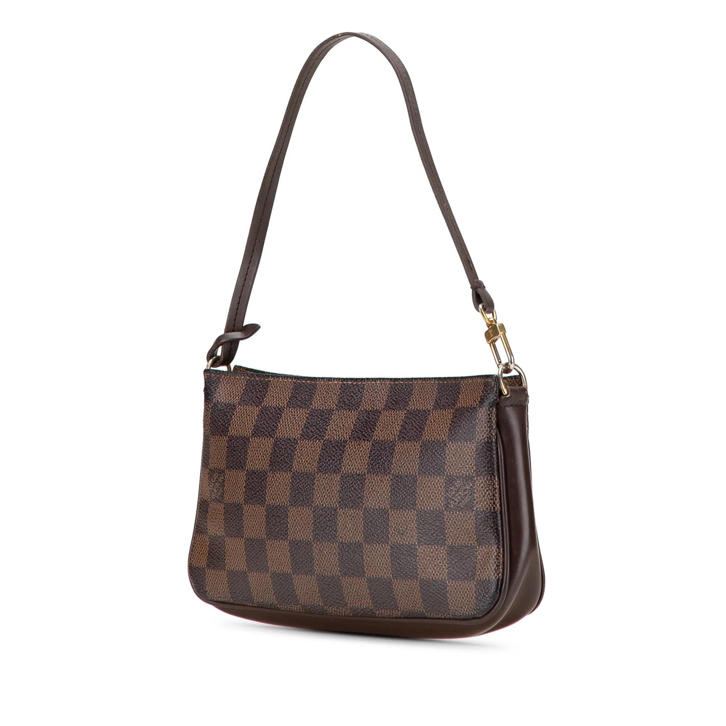 Brown Louis Vuitton Damier Ebene Navona Shoulder Bag