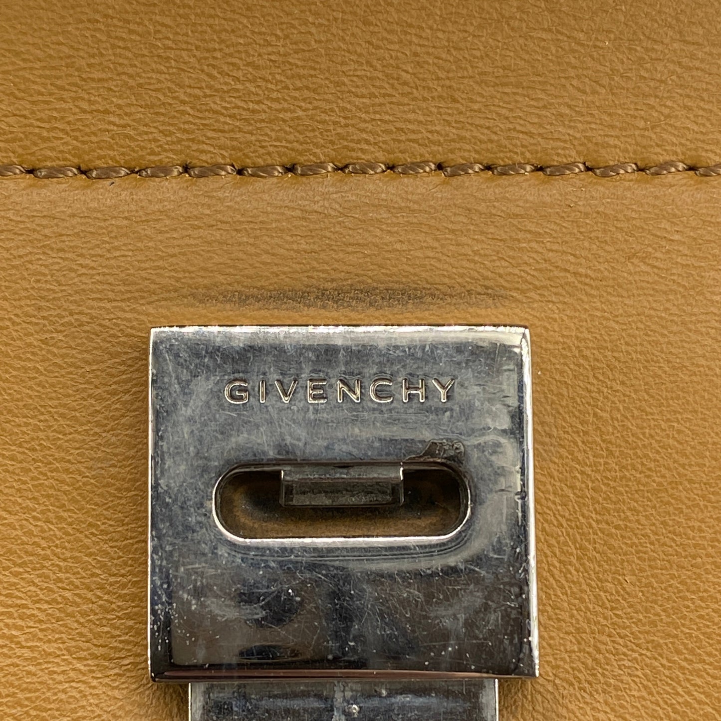 Givenchy Pandora Pure Crossbody Bag Caramel Purple White
