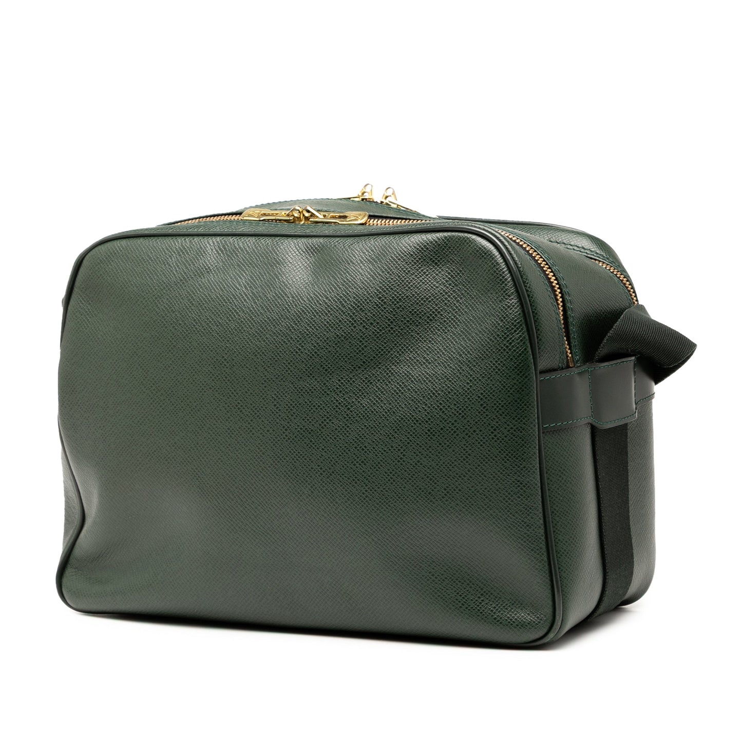 Green Louis Vuitton Taiga Reporter PM Crossbody Bag