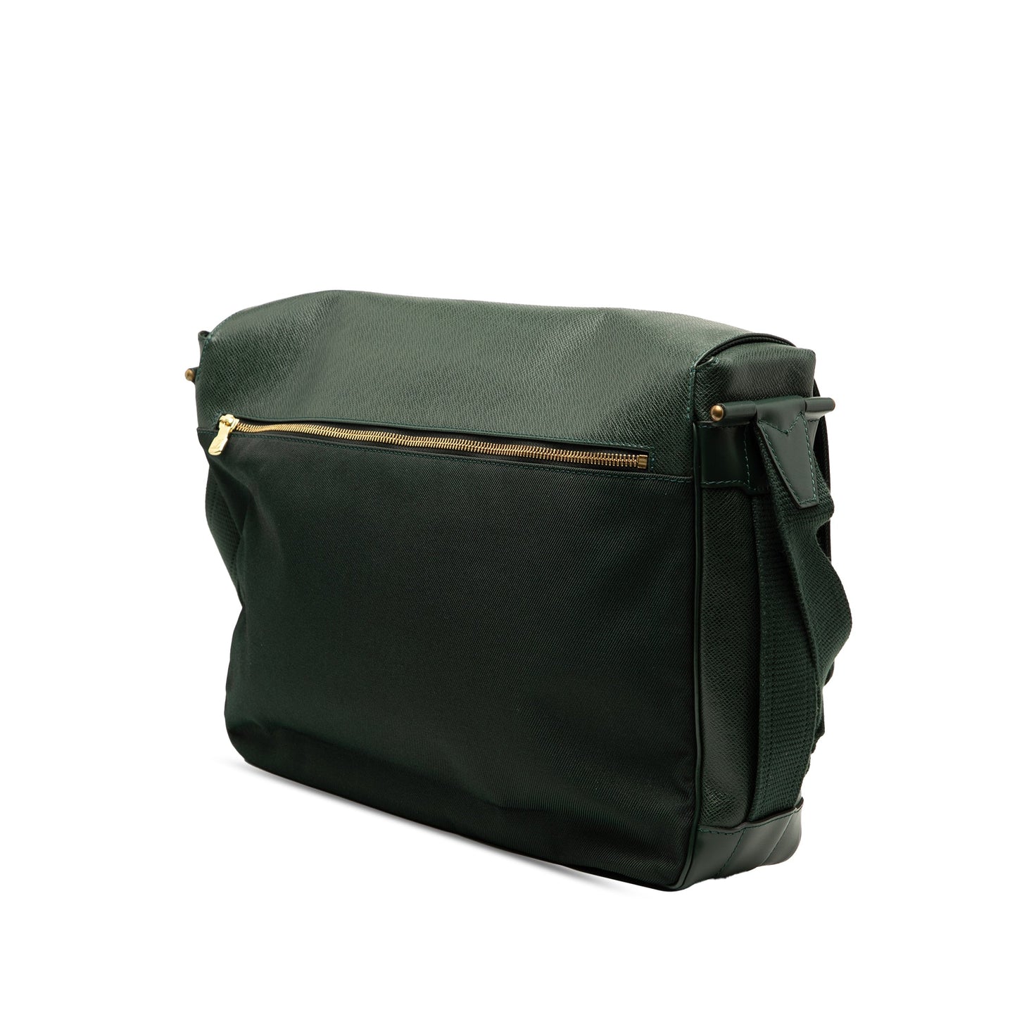 Green Louis Vuitton Taiga Dersou Crossbody Bag