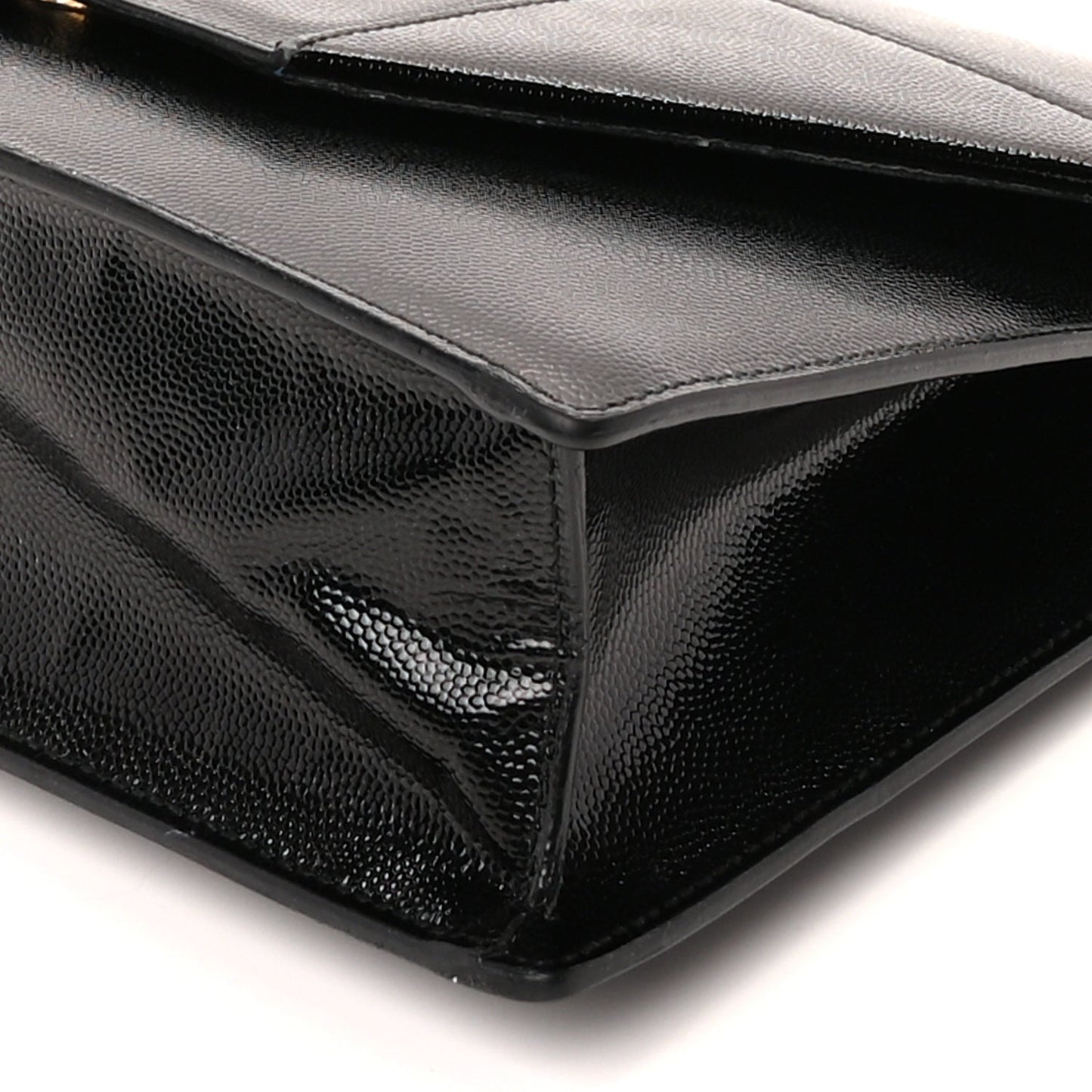 Saint Laurent Grain De Poudre Medium Classic Betty Black