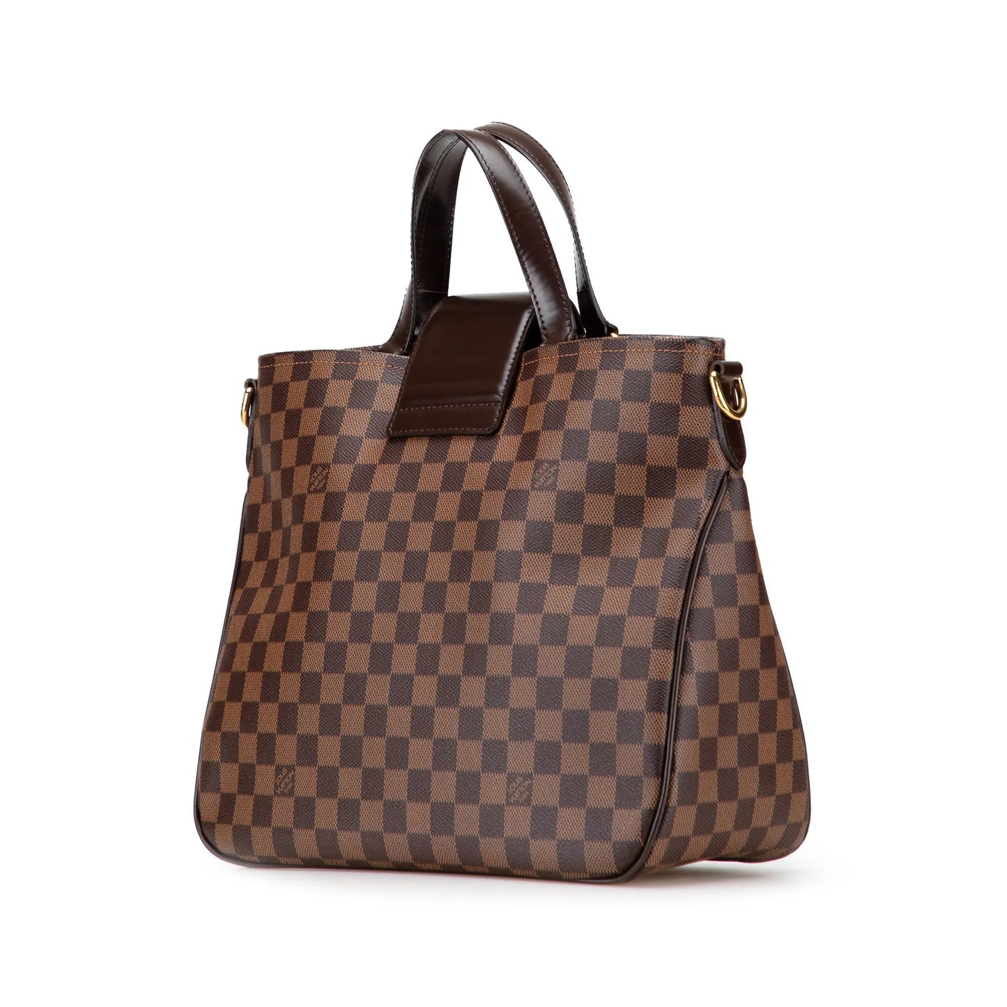 Brown Louis Vuitton Damier Ebene Cabas Rosebery Satchel