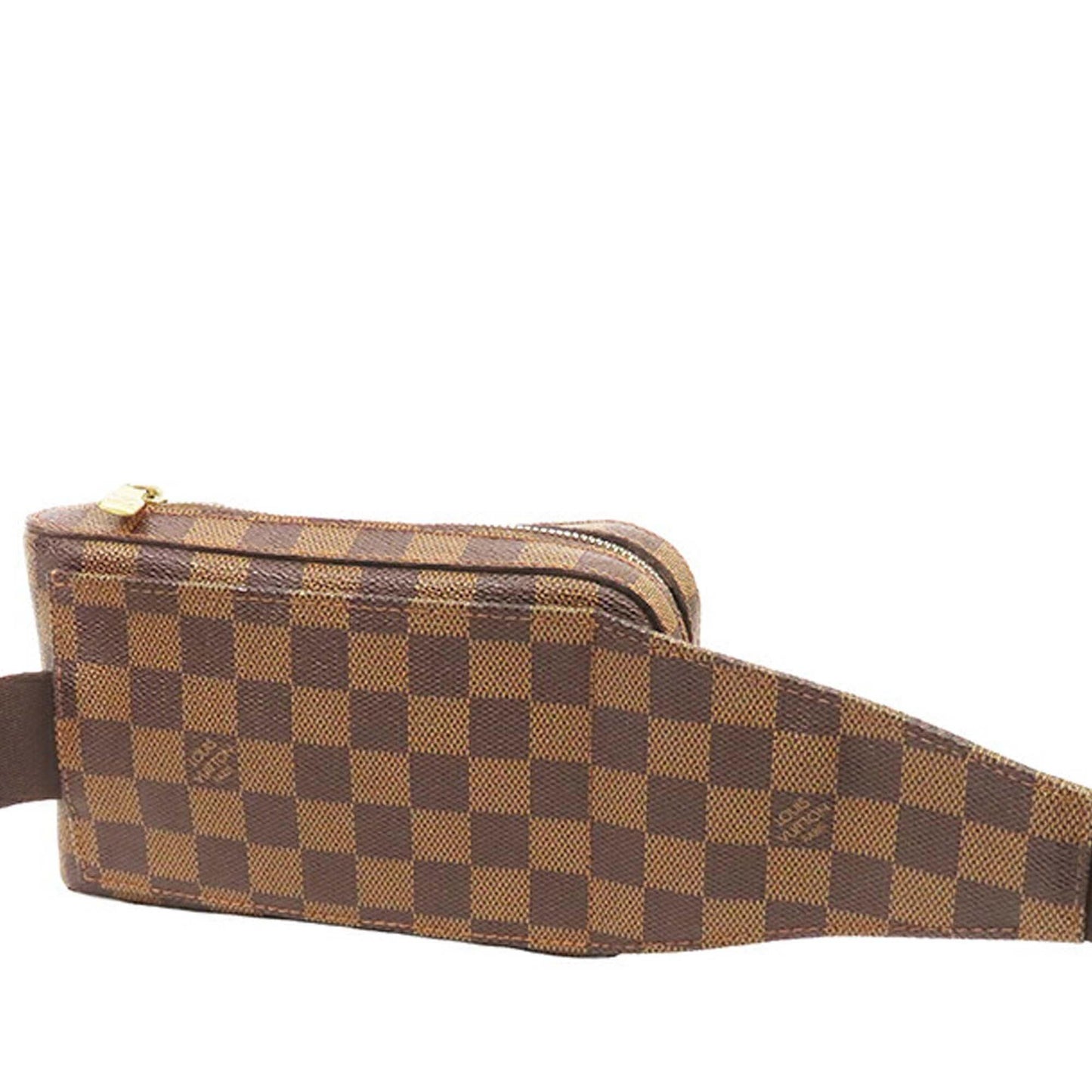 Brown Louis Vuitton Damier Ebene Geronimos Crossbody Bag