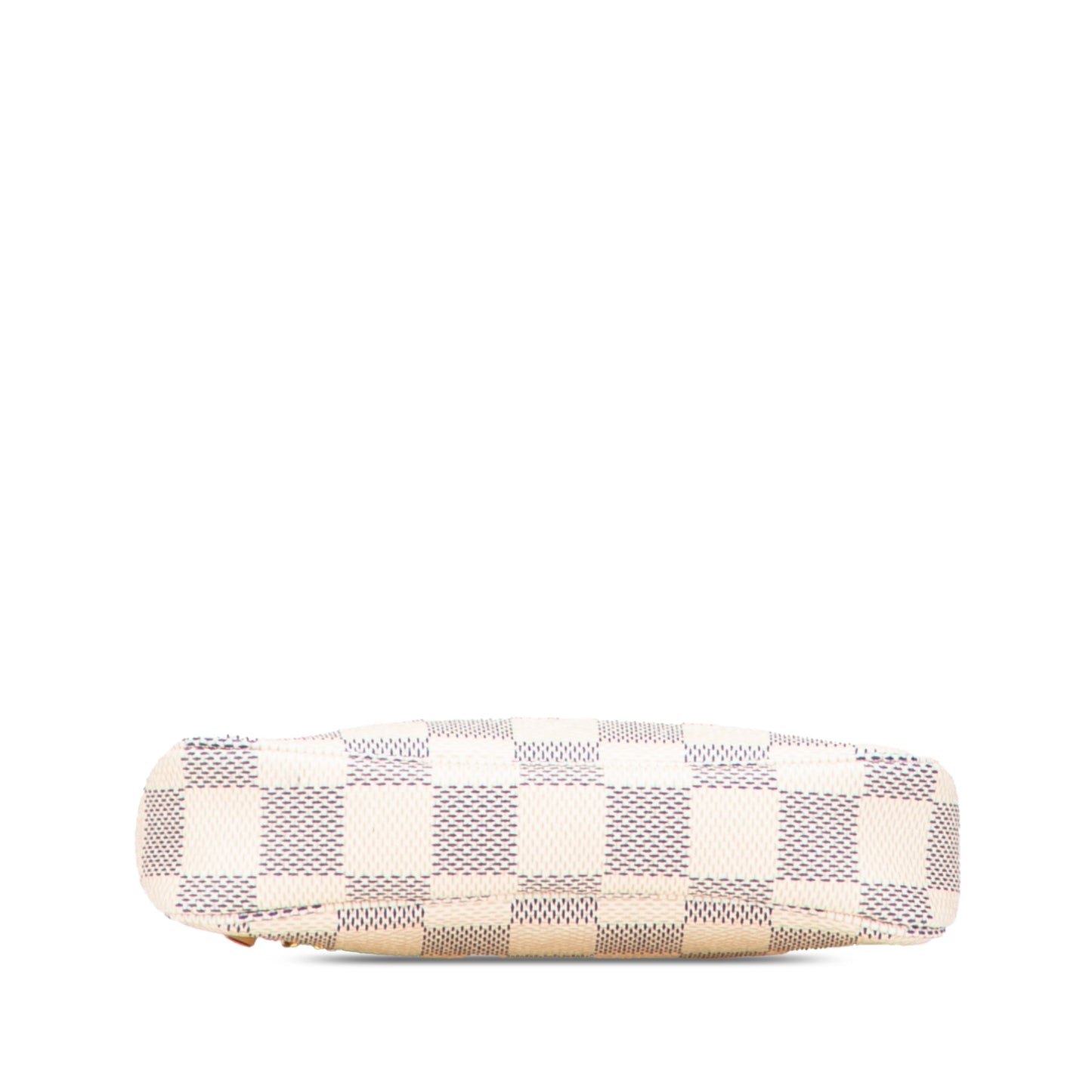 White Louis Vuitton Damier Azur Mini Pochette Accessoires Handbag