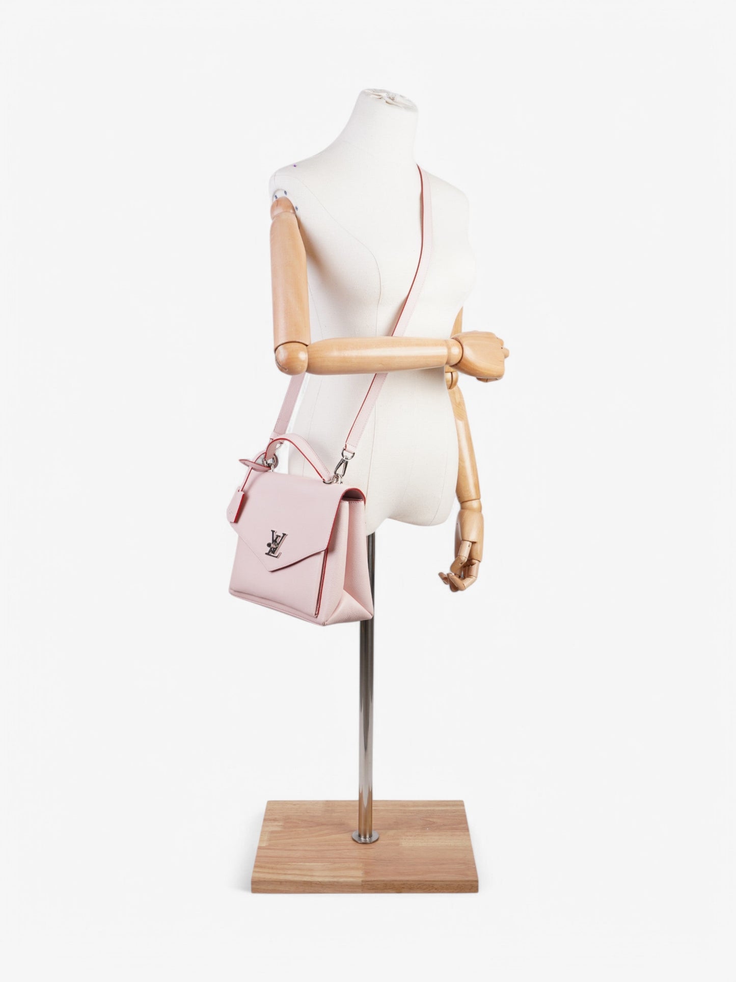 Louis Vuitton Lock Me Pink Leather