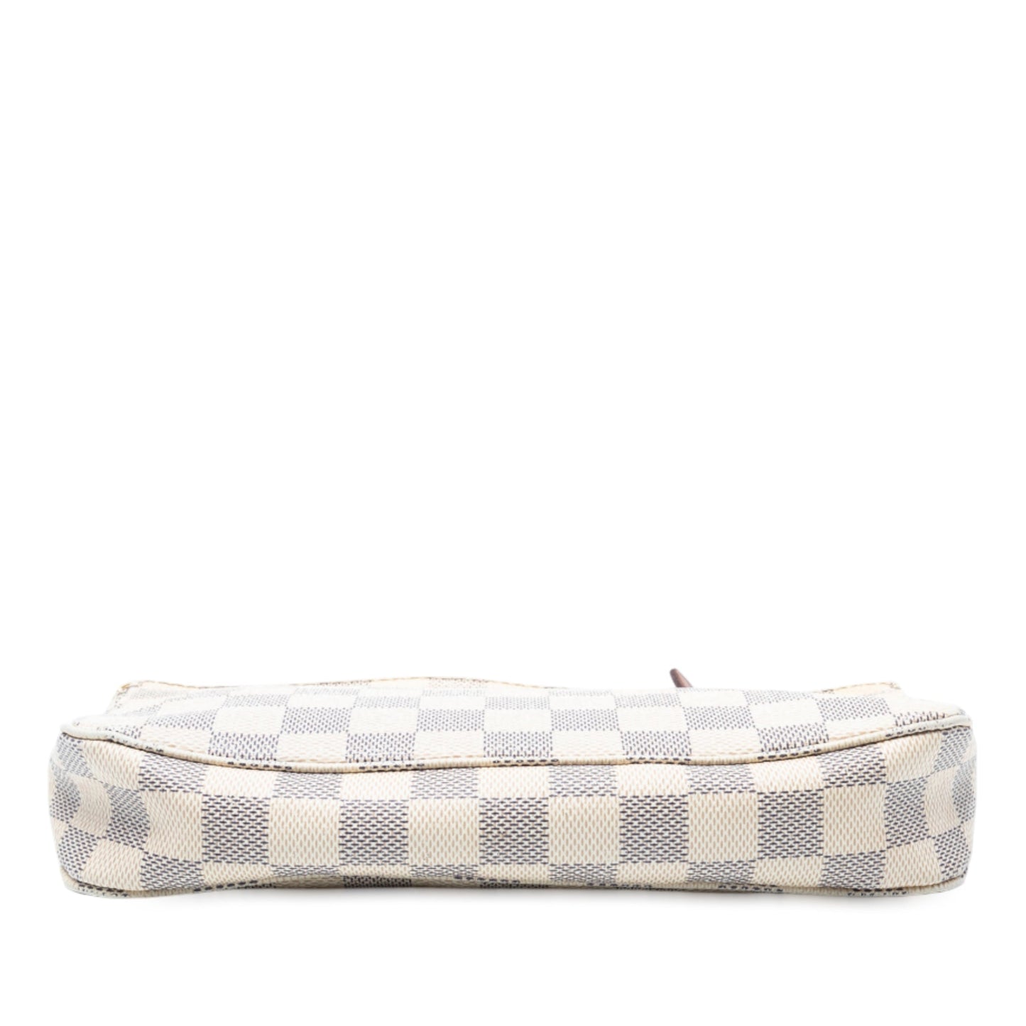 White Louis Vuitton Damier Azur Pochette Accessoires Shoulder Bag