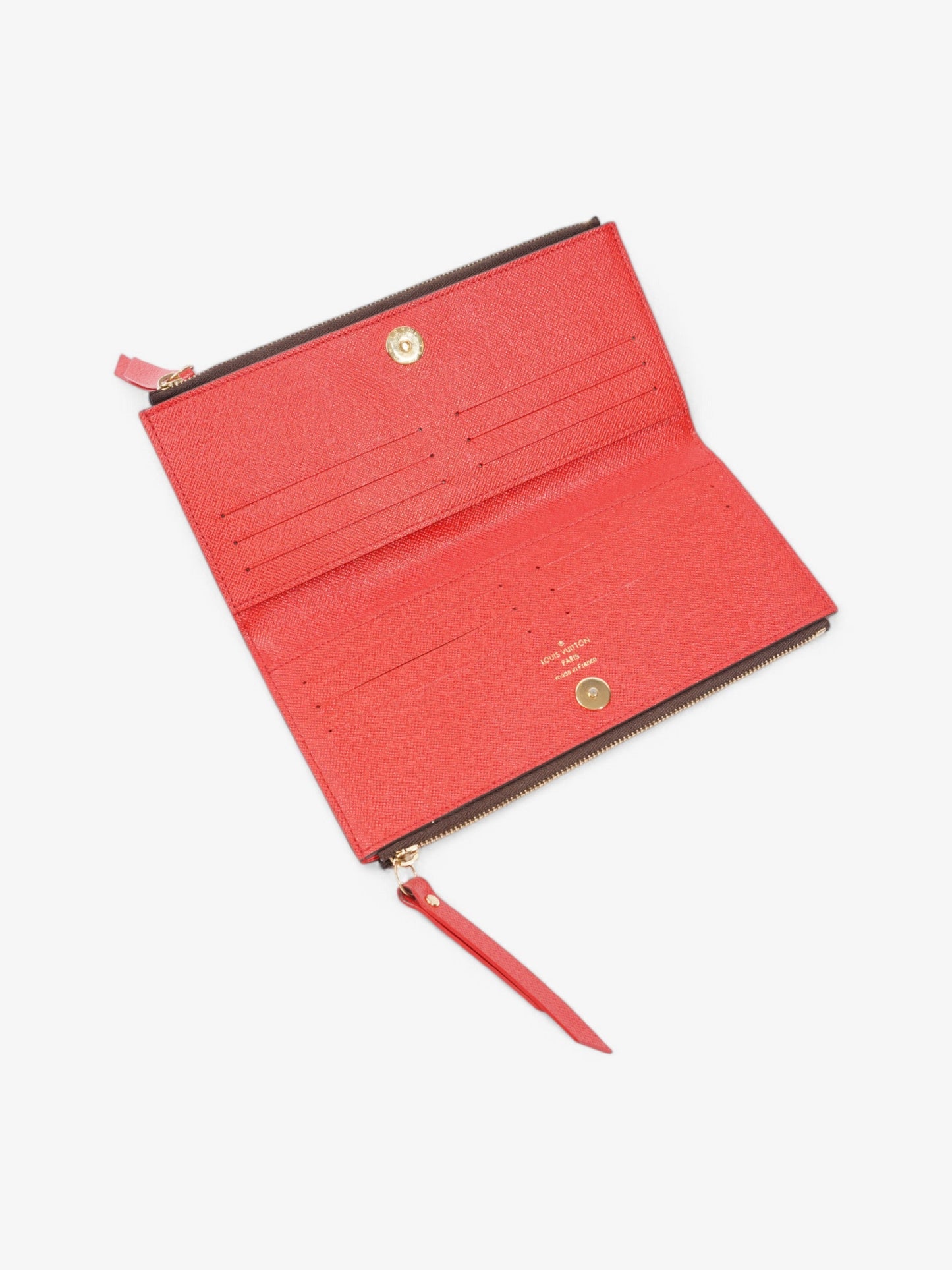 Louis Vuitton Adele Monogram / Red Coated Canvas