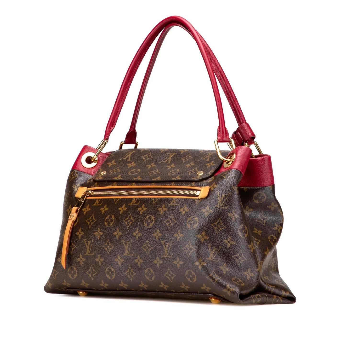 Brown Louis Vuitton Monogram Olympe MM Shoulder Bag