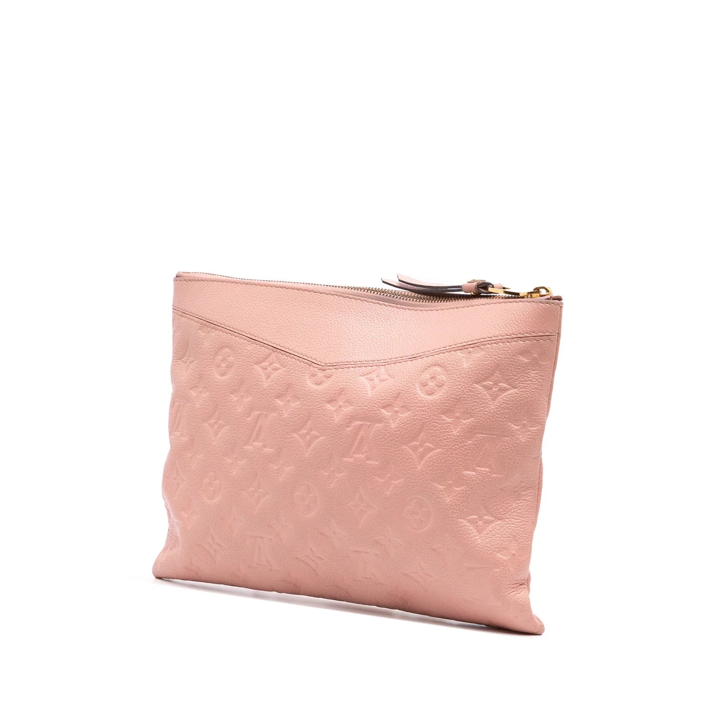 Pink Louis Vuitton Monogram Empreinte Daily Pouch Clutch Bag