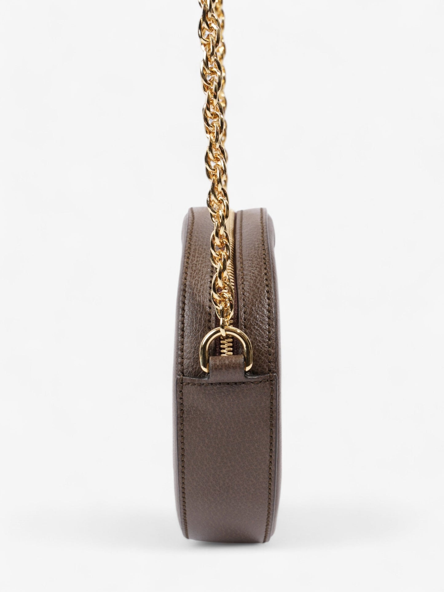 Gucci Ophidia GG Round GG Supreme / Green / Red Canvas Mini