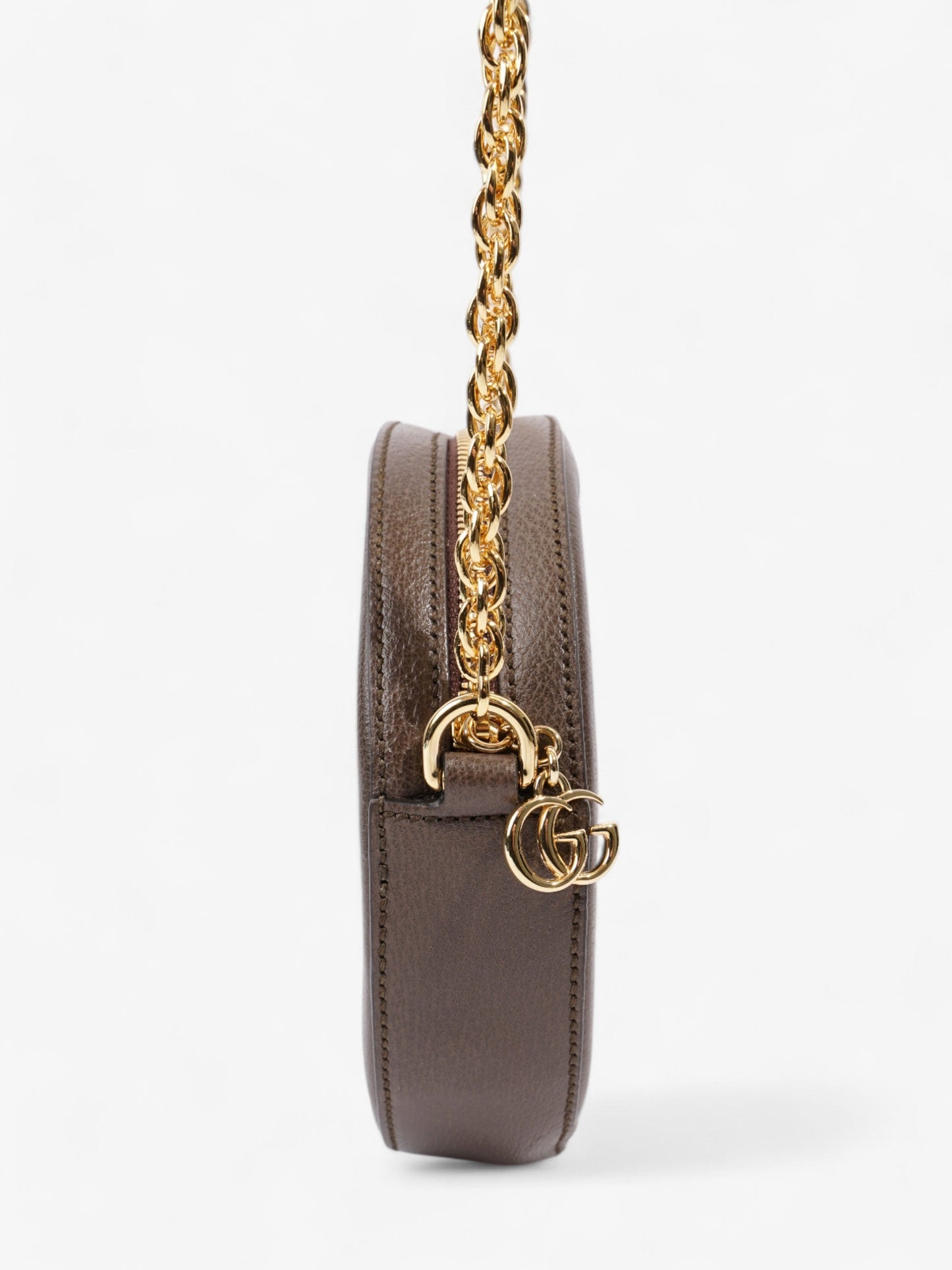 Gucci Ophidia GG Round GG Supreme / Green / Red Canvas Mini