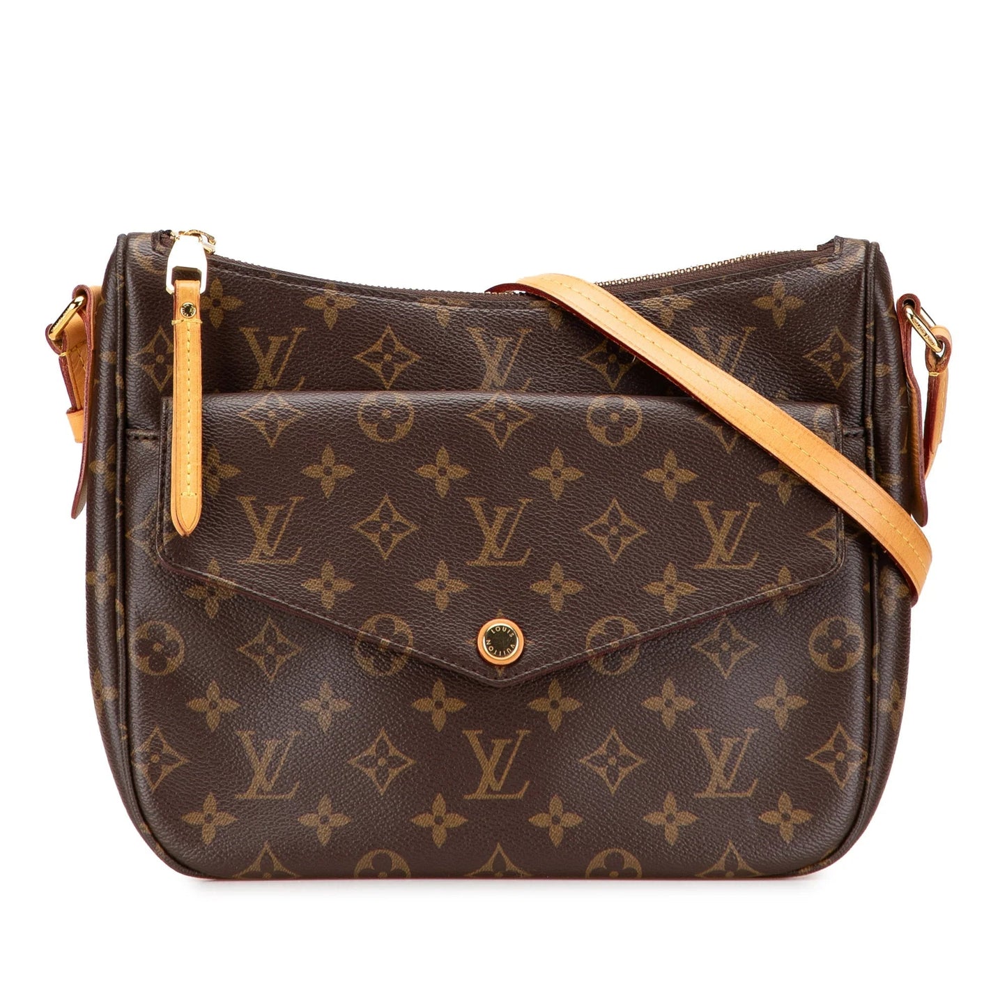 Brown Louis Vuitton Monogram Mabillon Crossbody Bag