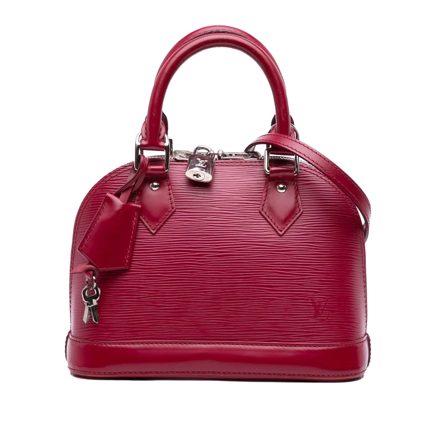Pink Louis Vuitton Epi Alma BB Satchel