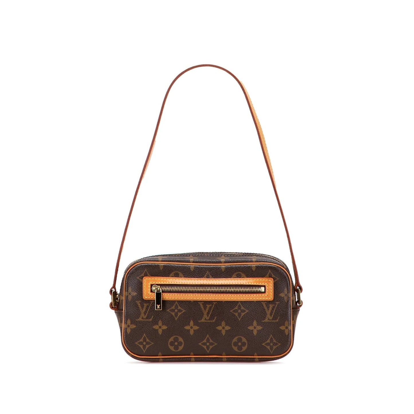 Brown Louis Vuitton Monogram Pochette Cite Shoulder Bag