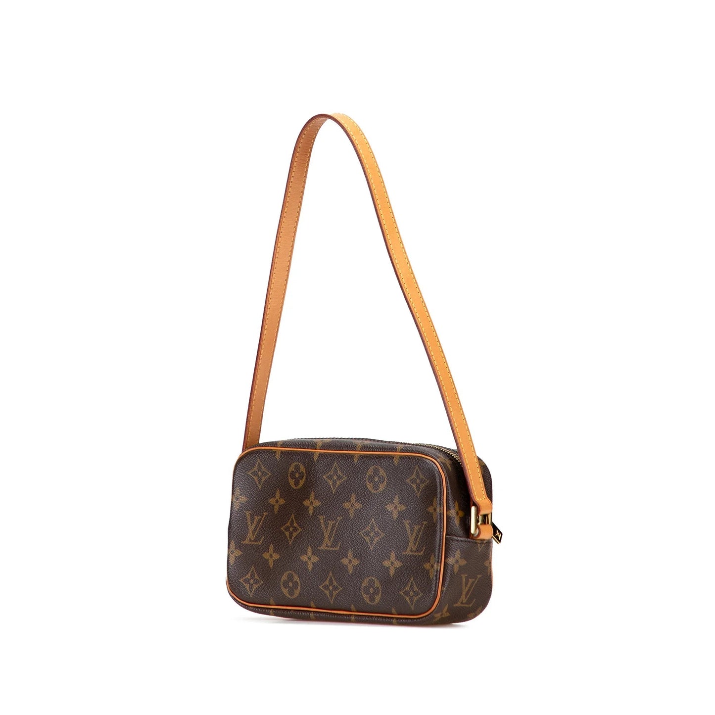 Brown Louis Vuitton Monogram Pochette Cite Shoulder Bag