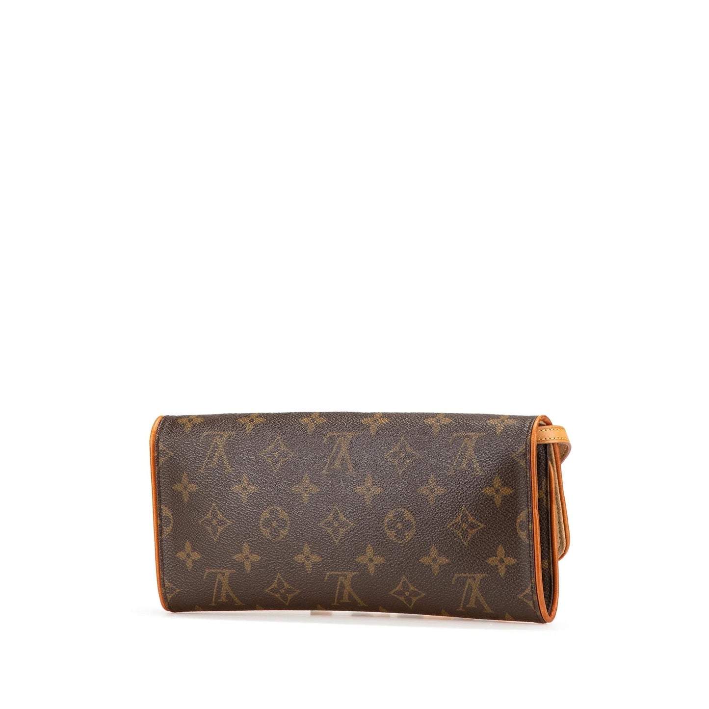Brown Louis Vuitton Monogram Pochette Twin GM Crossbody Bag