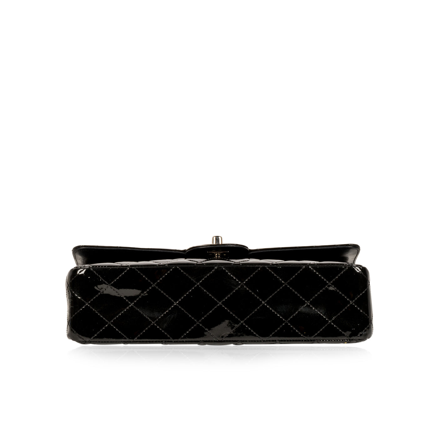 Chanel Classic Flap Bag - Medium - Patent Black