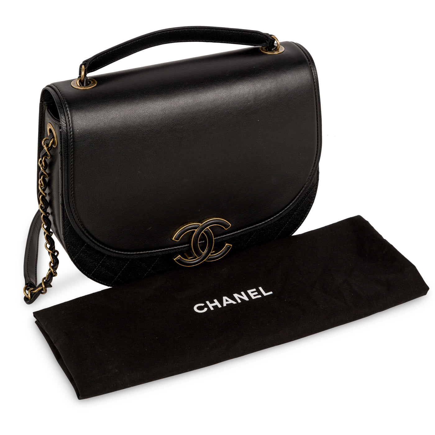 Chanel Large Coco Curve Flap Bag