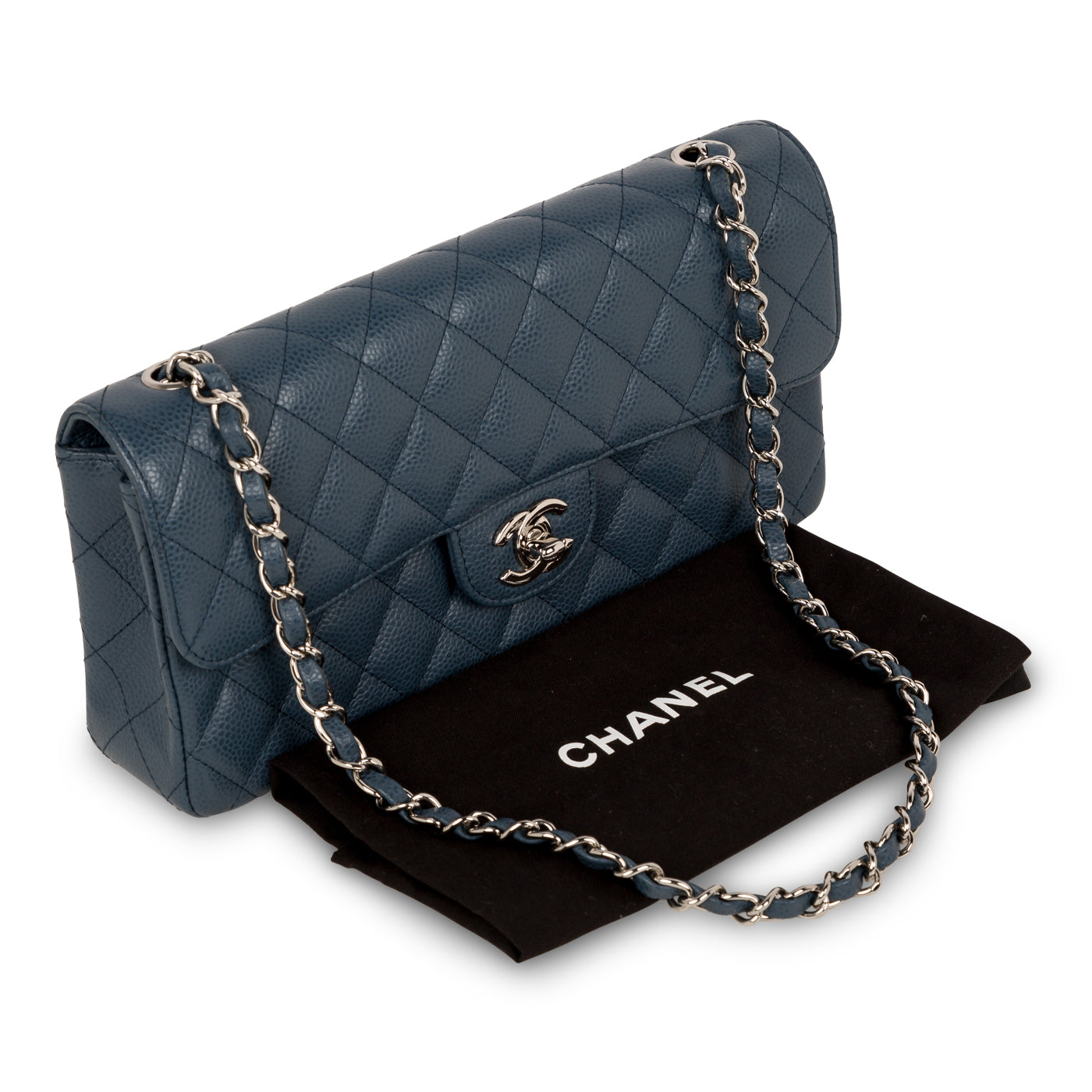 Chanel East West Flap Bag