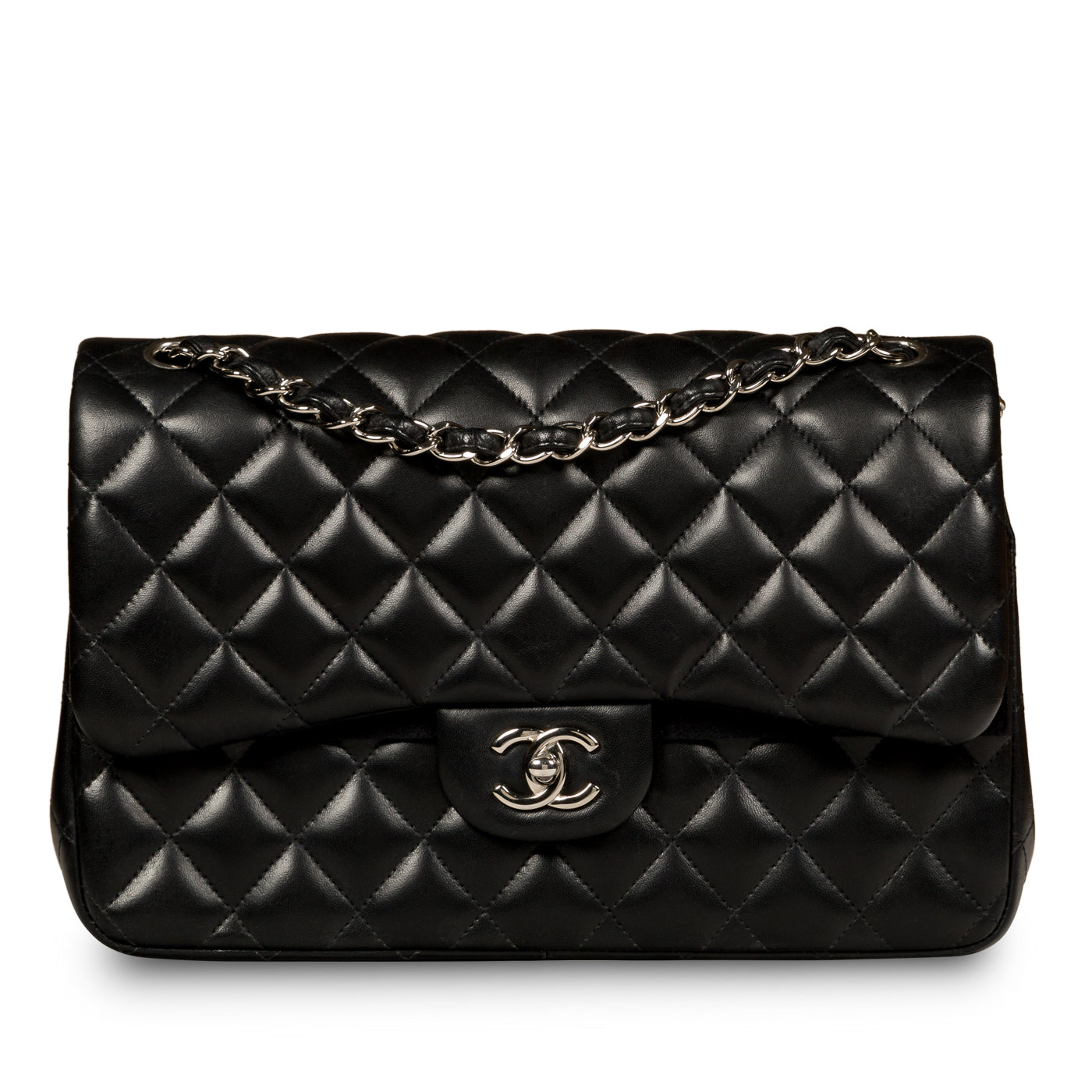 Chanel Classic Flap Bag - Jumbo - SHW
