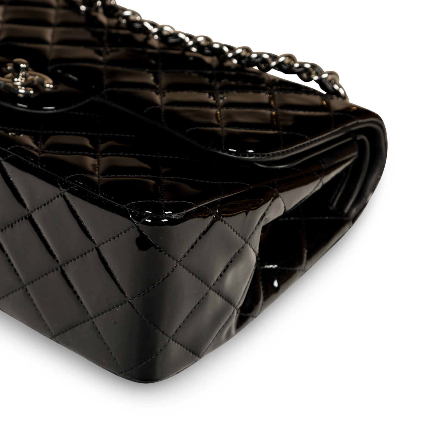 Chanel Classic Flap Bag - Jumbo - Patent