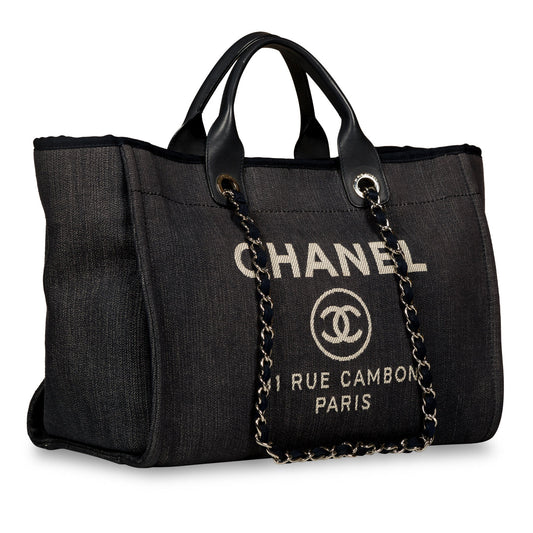 Chanel Deauville Tote - Denim
