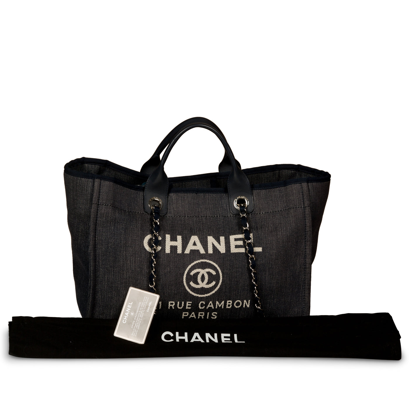 Chanel Deauville Tote - Denim
