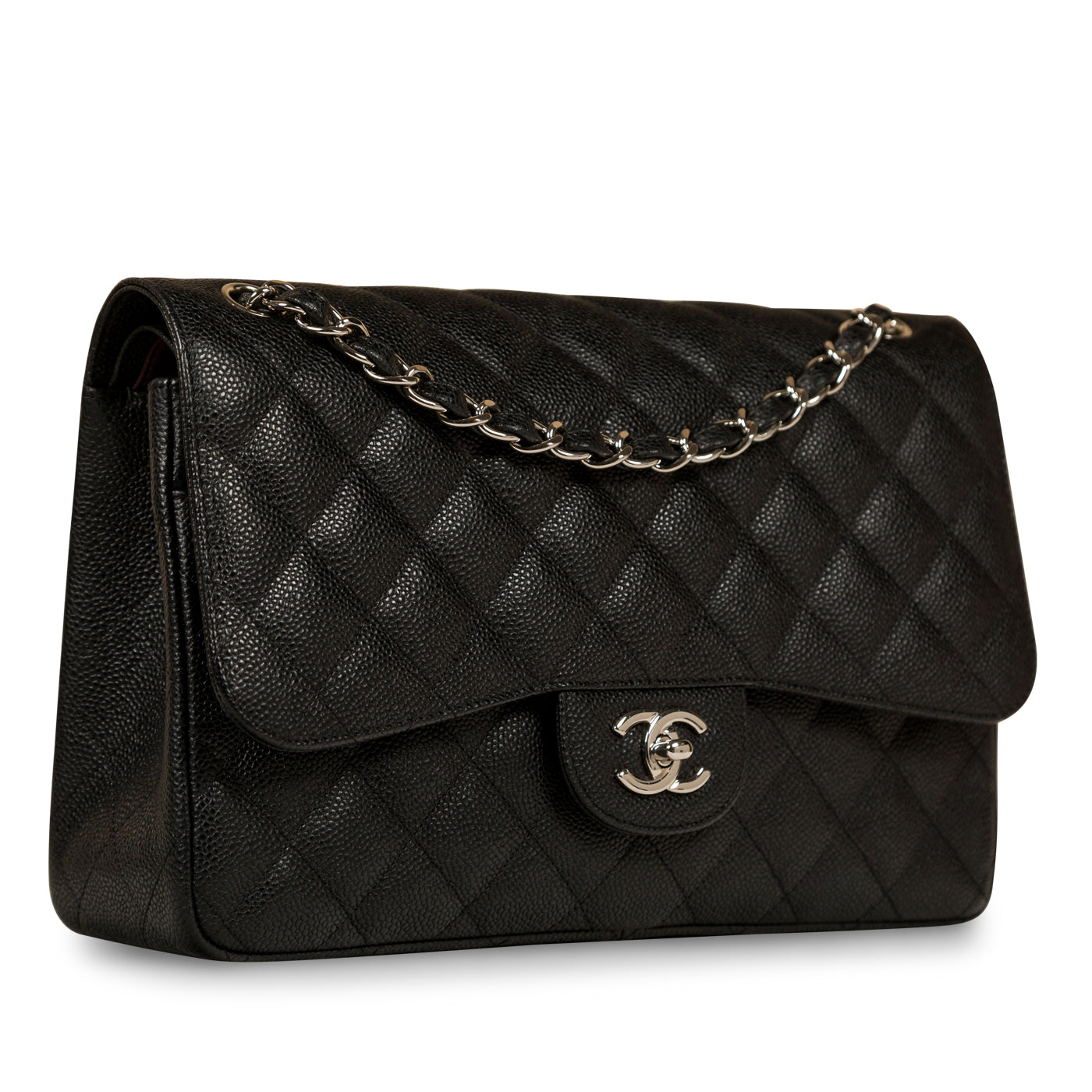 Chanel Classic Flap Bag - Jumbo - Caviar