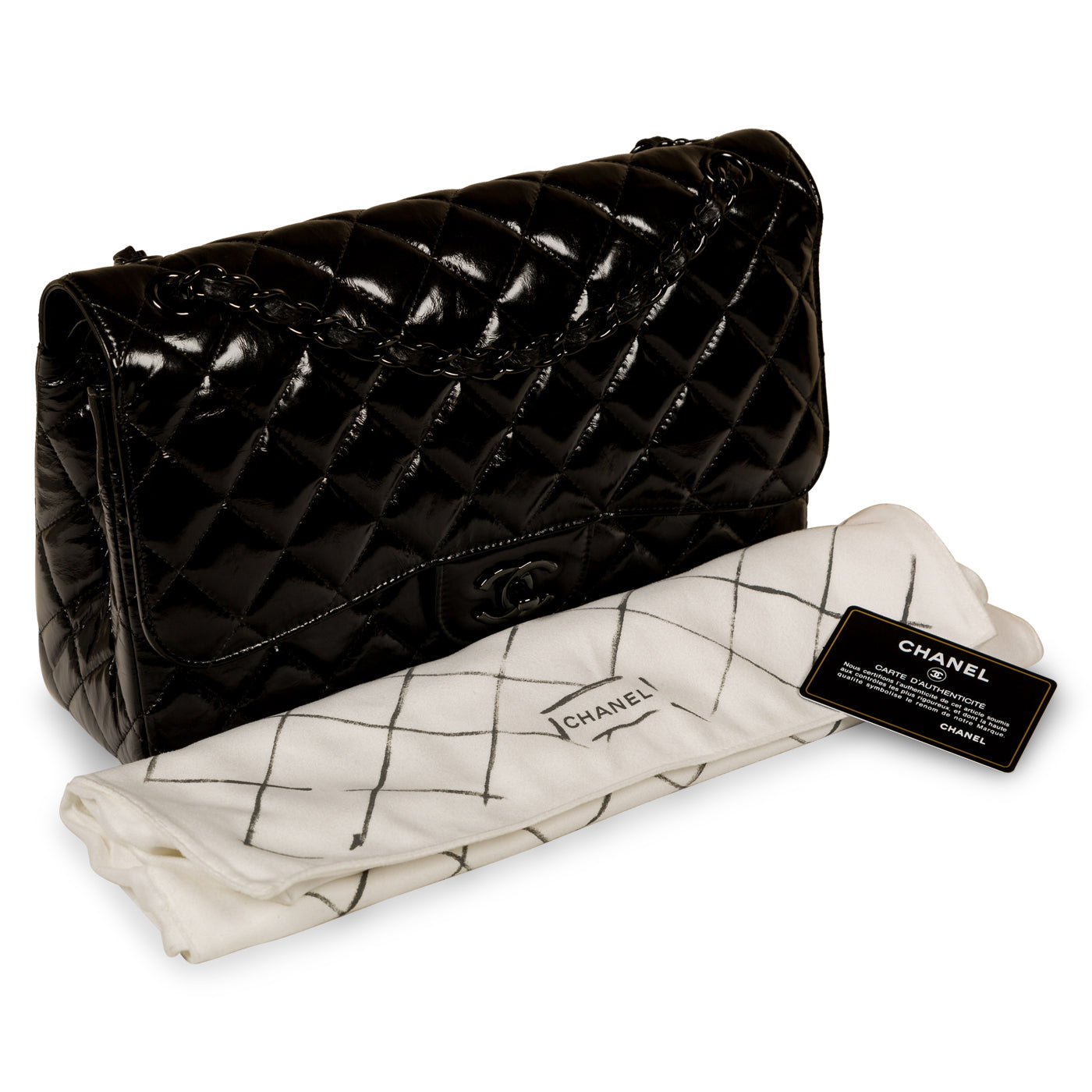 Chanel Classic Flap Bag - Jumbo - So Black