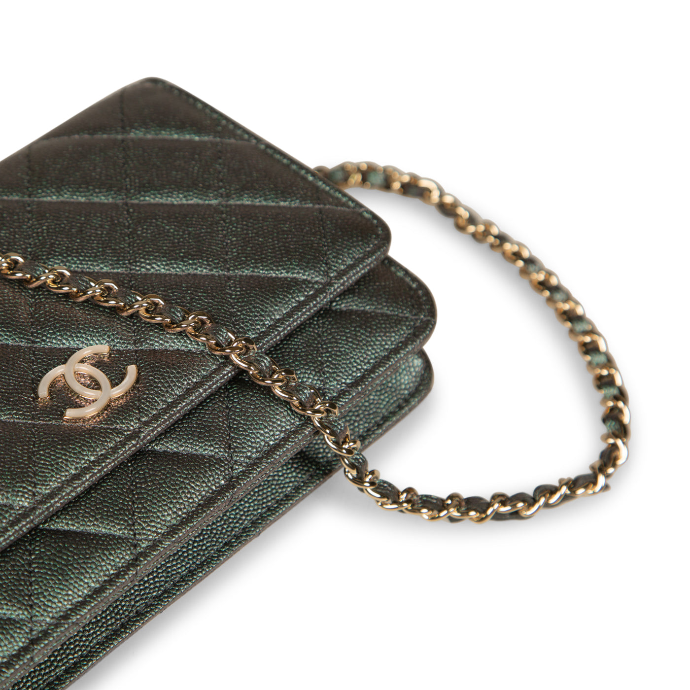 Chanel Wallet on Chain - Iridescent