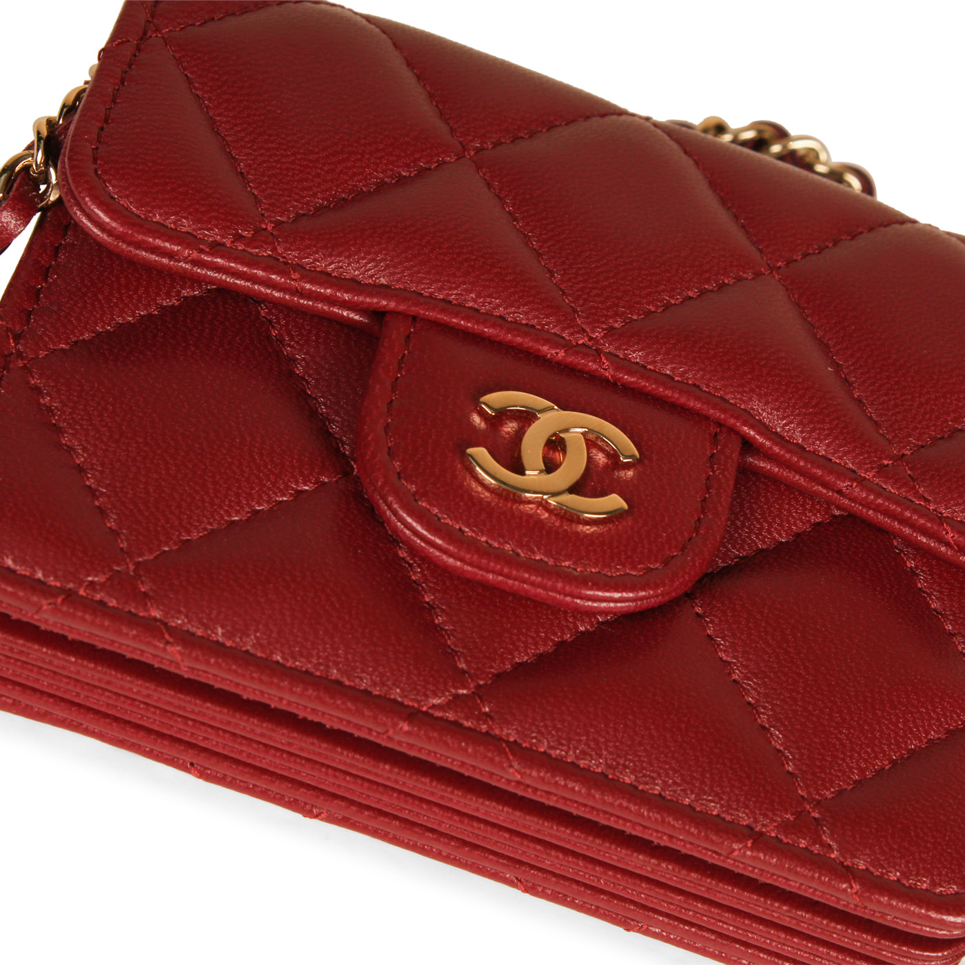 Chanel Classic Flap Cardholder on Chain