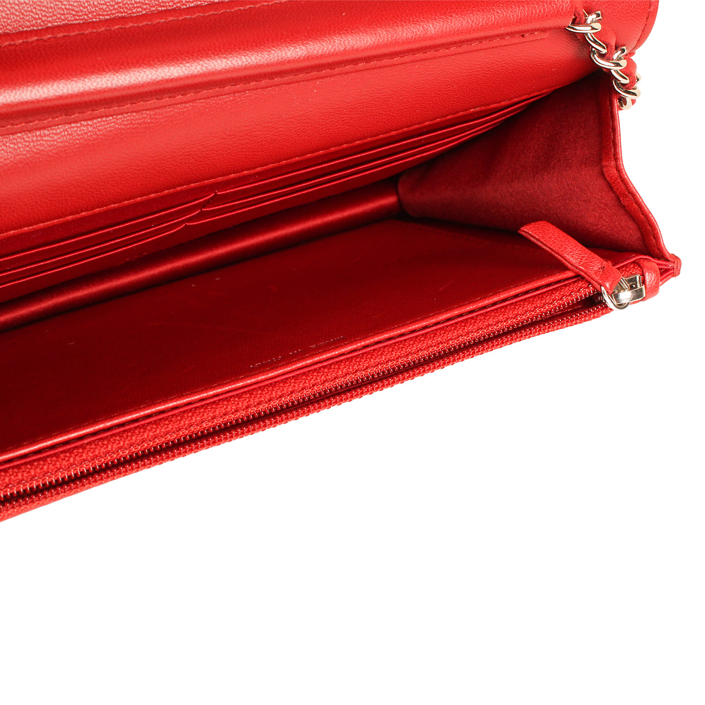 Chanel Camellia Wallet On Chain