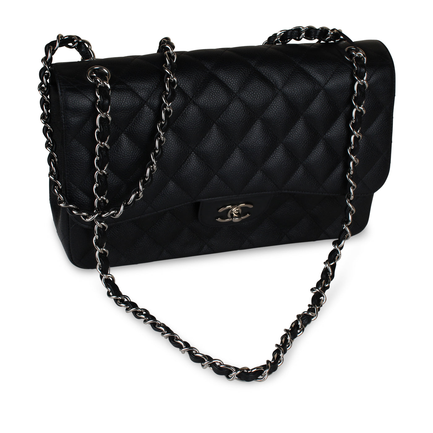 Chanel Classic Flap Bag - Jumbo - SHW