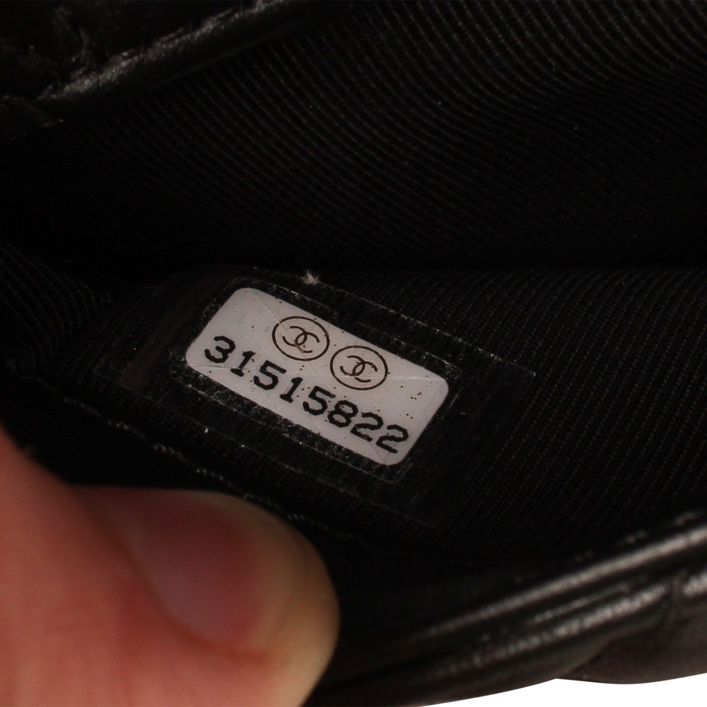 Chanel O-Case Re-Issue Crossbody - Black calfskin