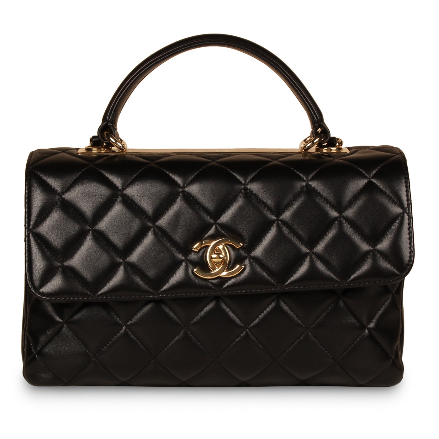Chanel Trendy CC Flap Bag - Medium Black