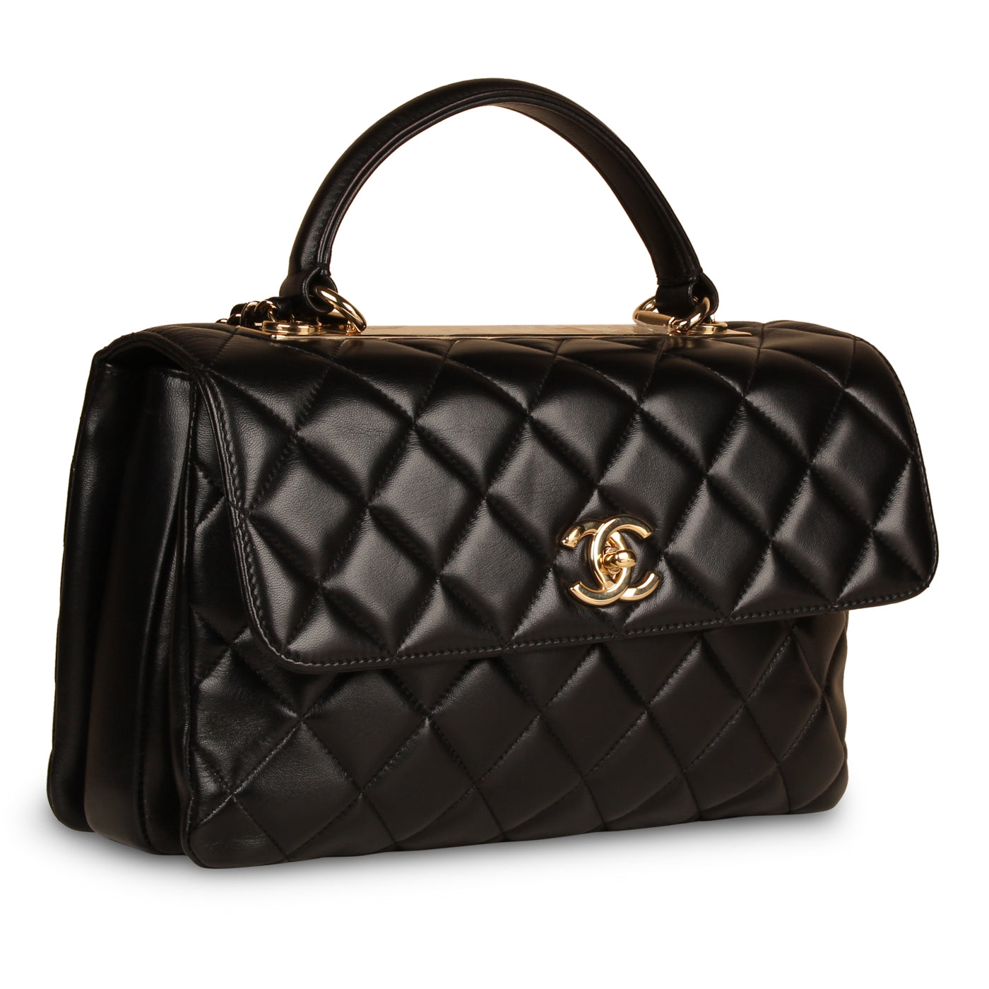 Chanel Trendy CC Flap Bag - Medium Black