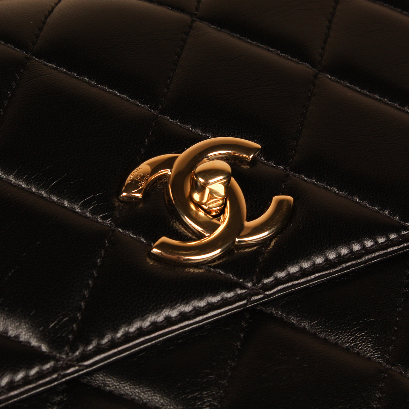 Chanel Trendy CC Flap Bag - Medium Black